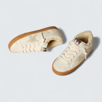 Super-Star 'White Nappa with Suede Star and Shearling Lining'