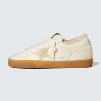 Super-Star 'White Nappa with Suede Star and Shearling Lining'