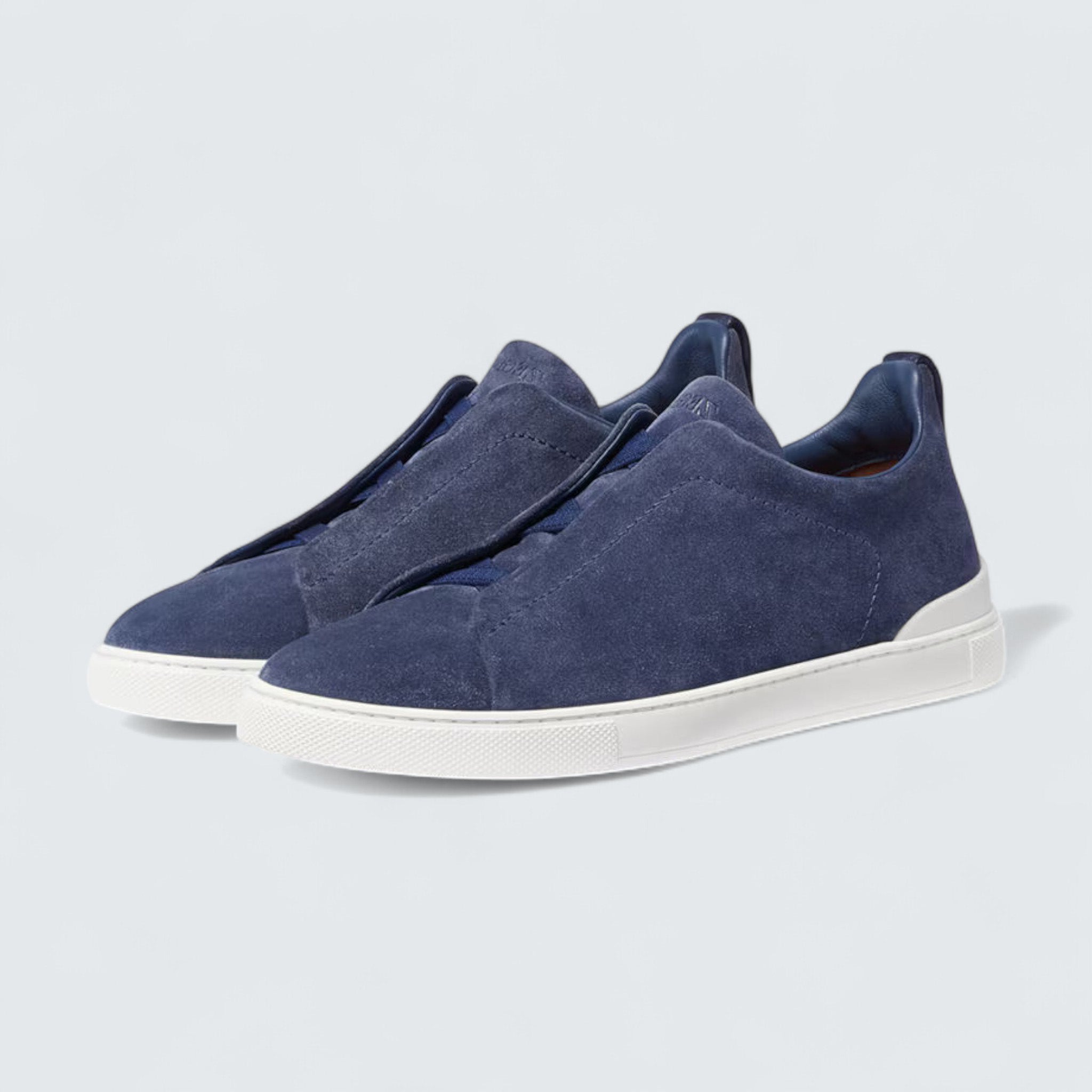Utility Blue Suede Triple Stitch™ Sneakers