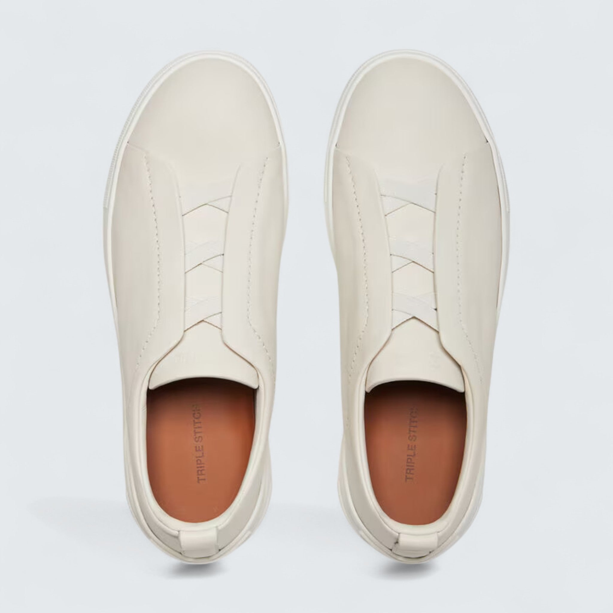 White Triple Stitch™ SECONDSKIN Sneakers