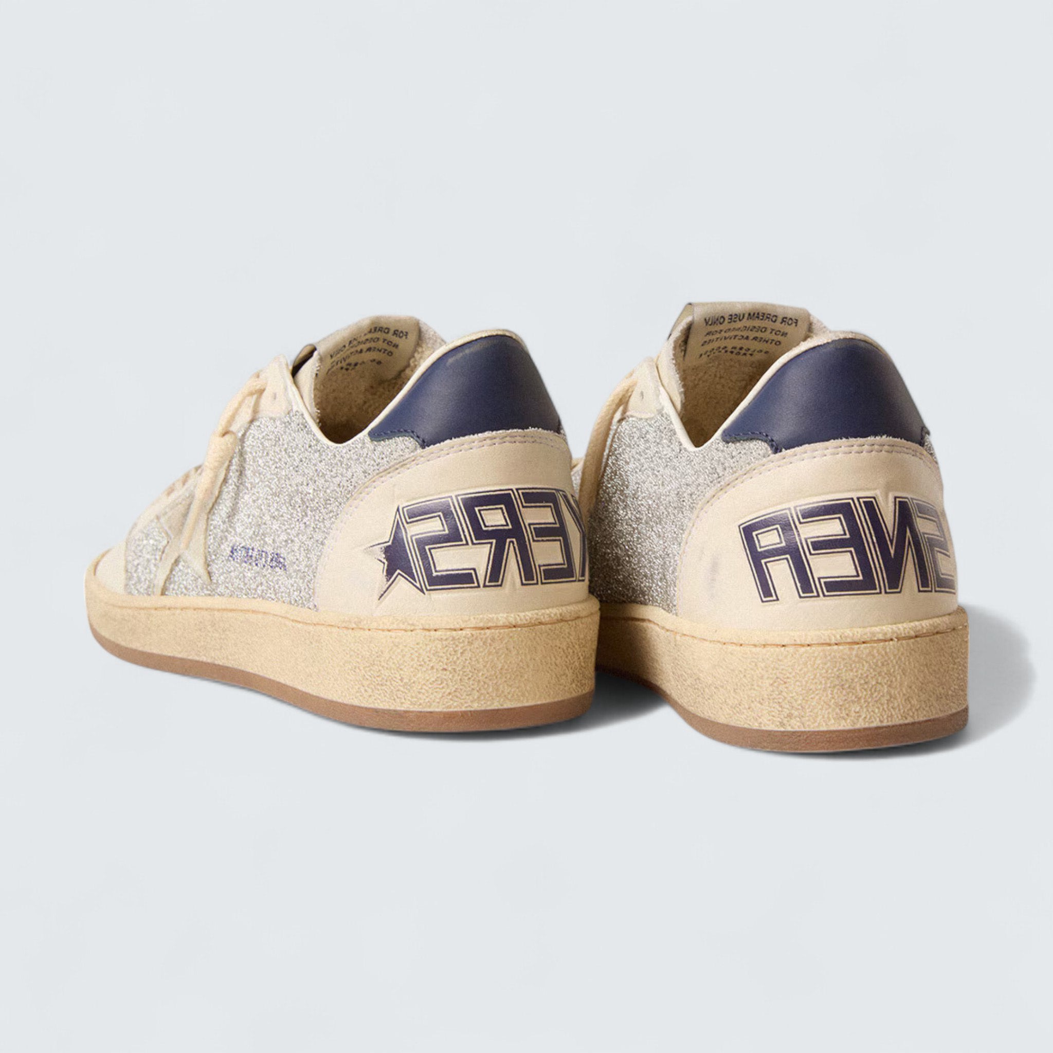 Ball Star LTD 'Swarovski Crystals and Leather with White Suede Star'