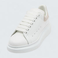 Oversized Sneaker in White Patchouli