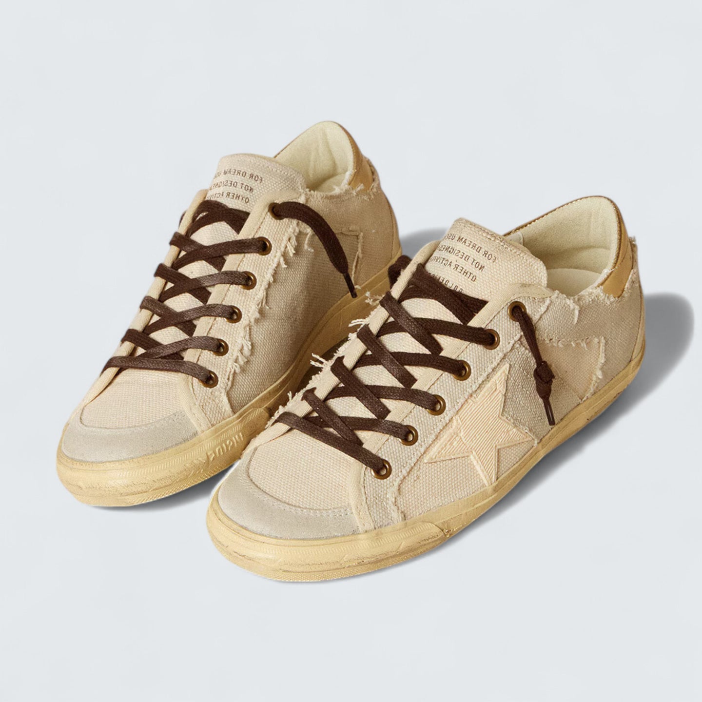 Super-Star LTD 'Canvas with TPU Star and Leather Heel Tab'