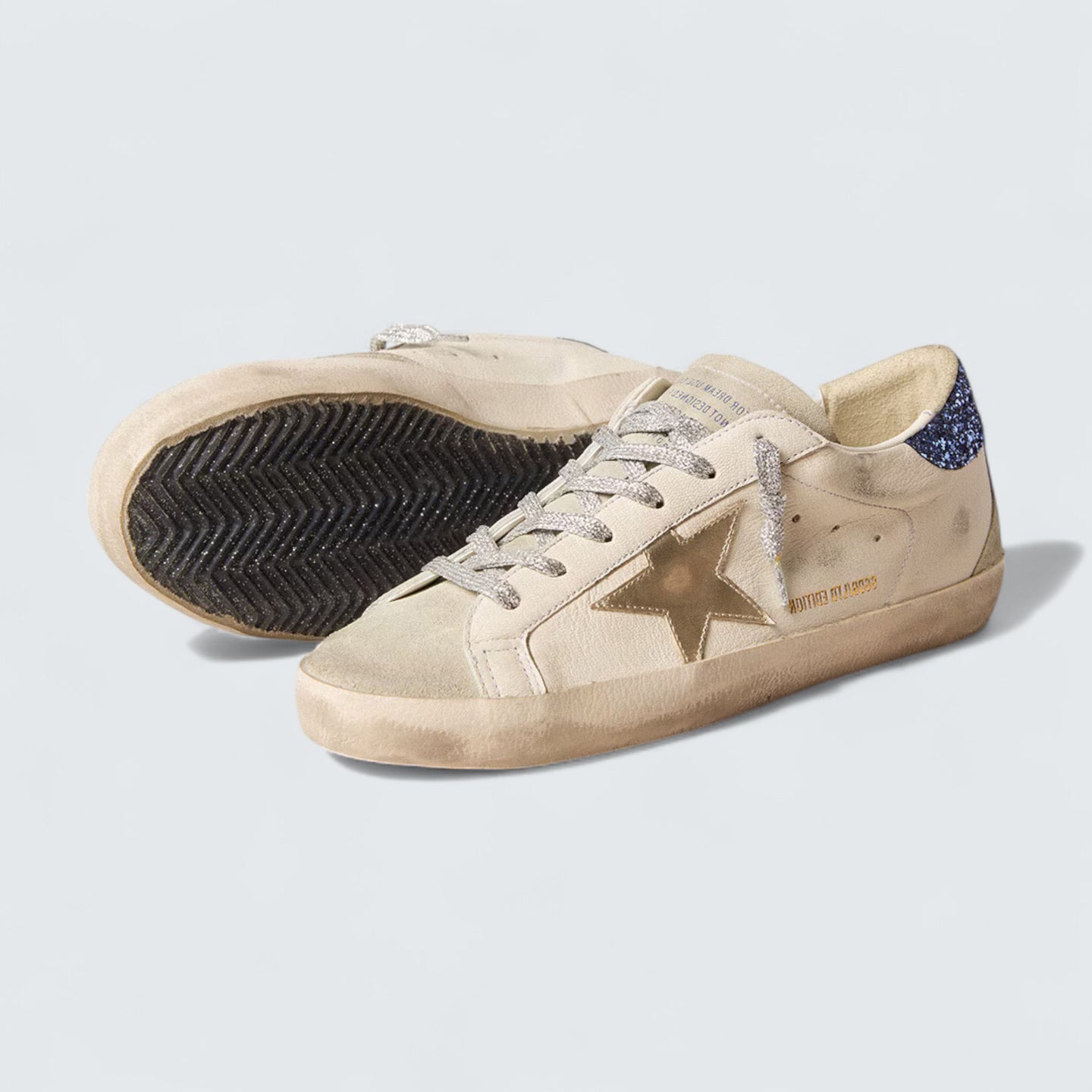 Super-Star LTD 'Platinum/Blue Glitter'