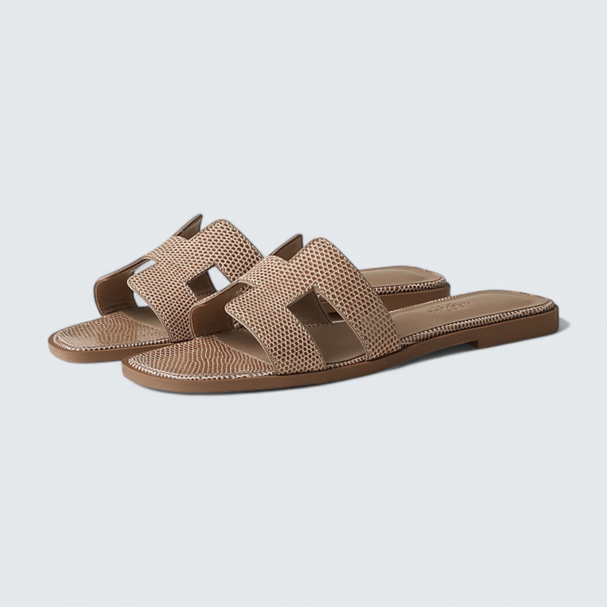 Oran Sandals 'Beige Argile'