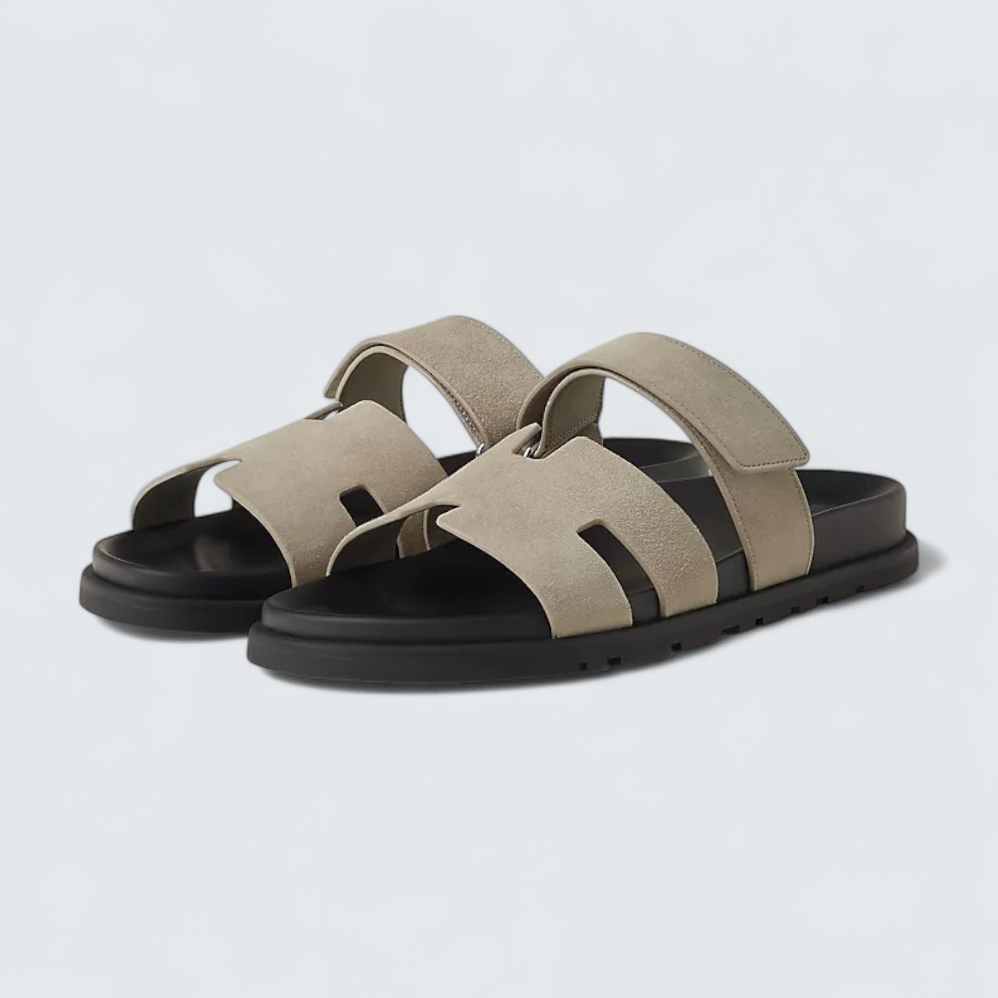Chypre Sandals 'Beige Esquisse'