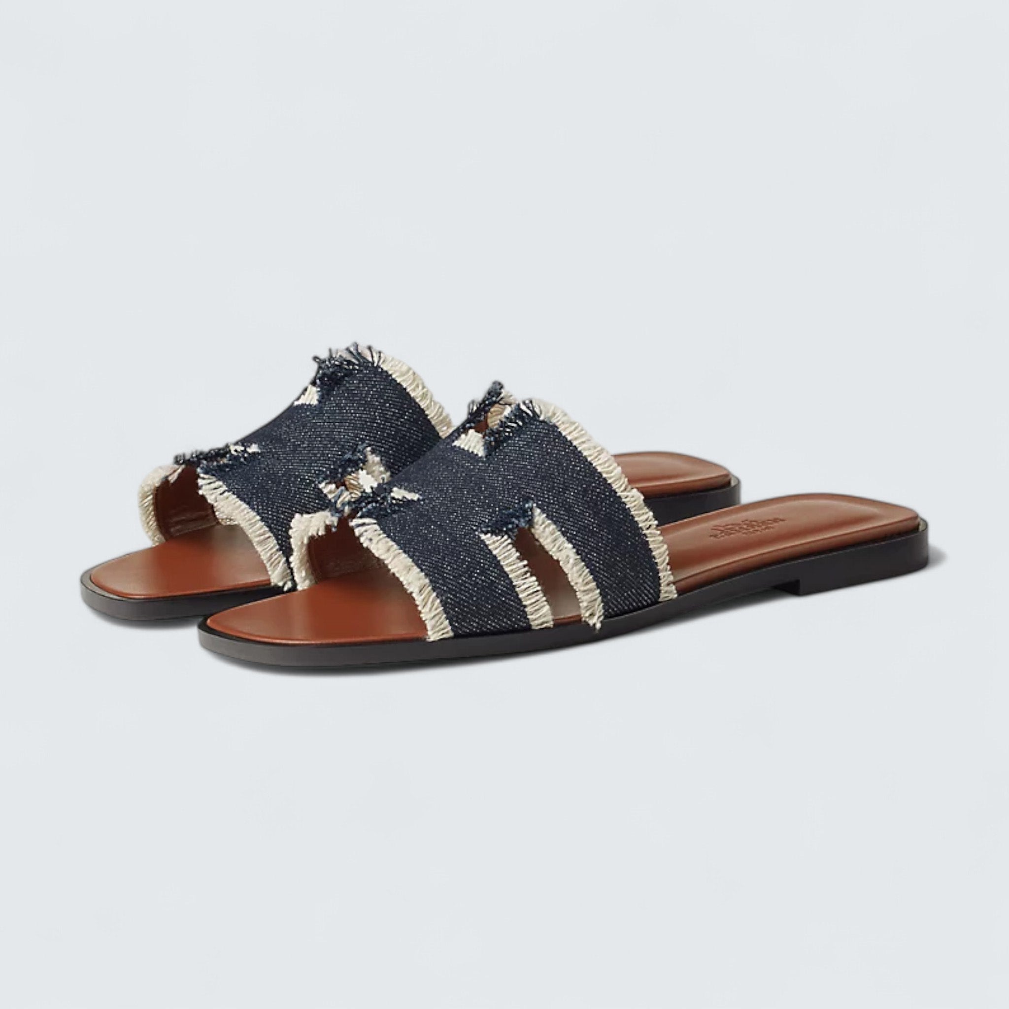 Oran Sandals 'Bleu Brut'