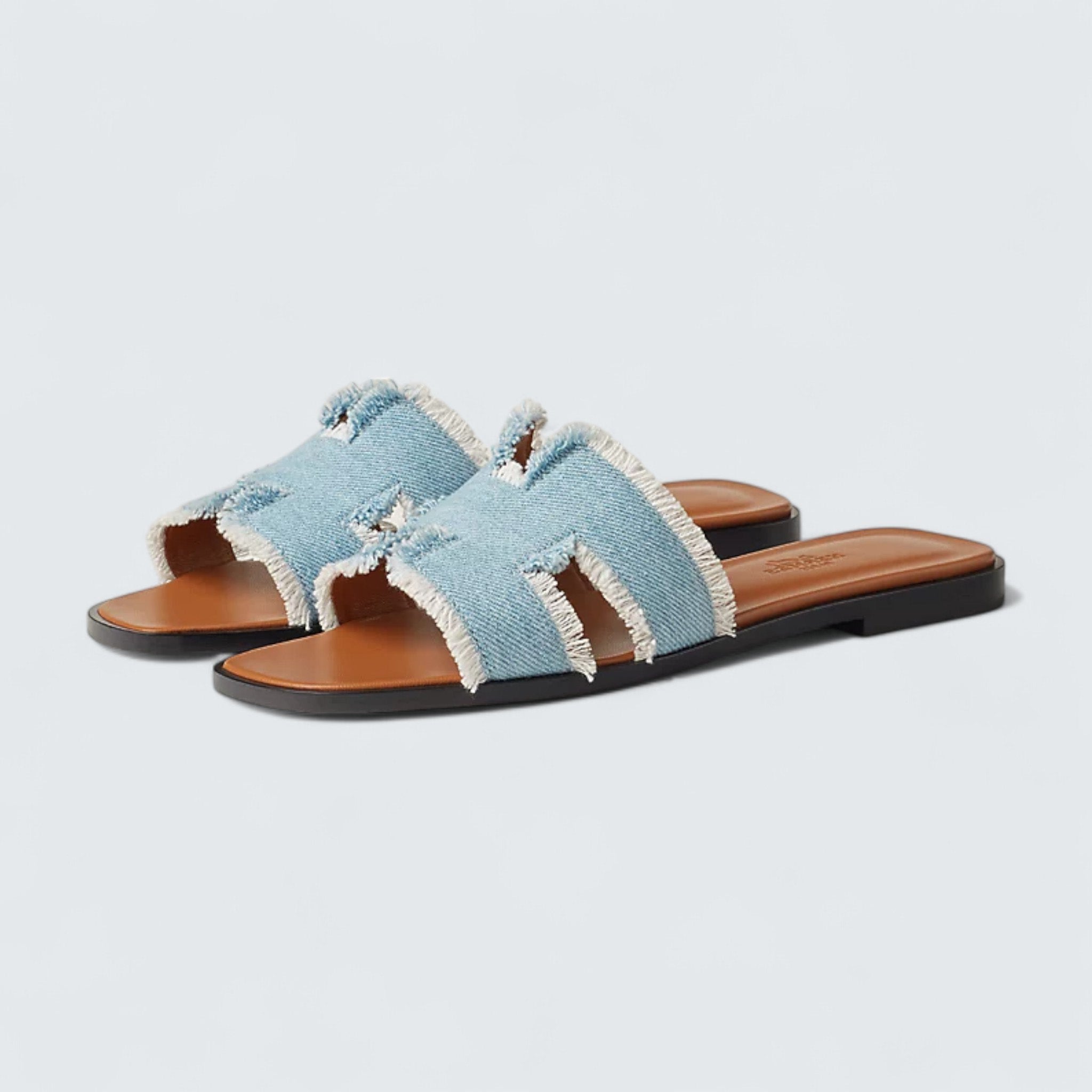 Oran Sandals 'Bleu Clair'