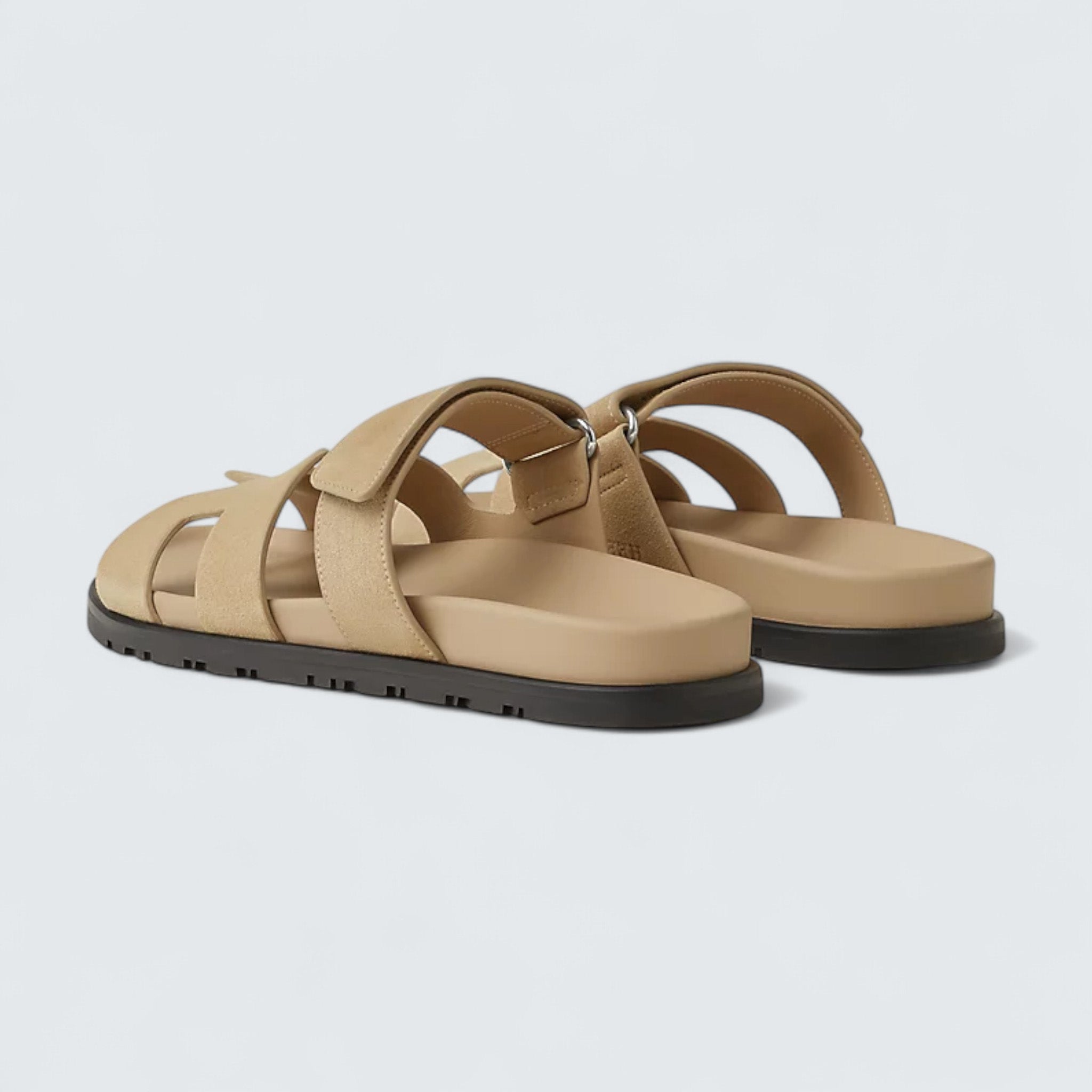 Chypre Sandals 'Beige Lin'
