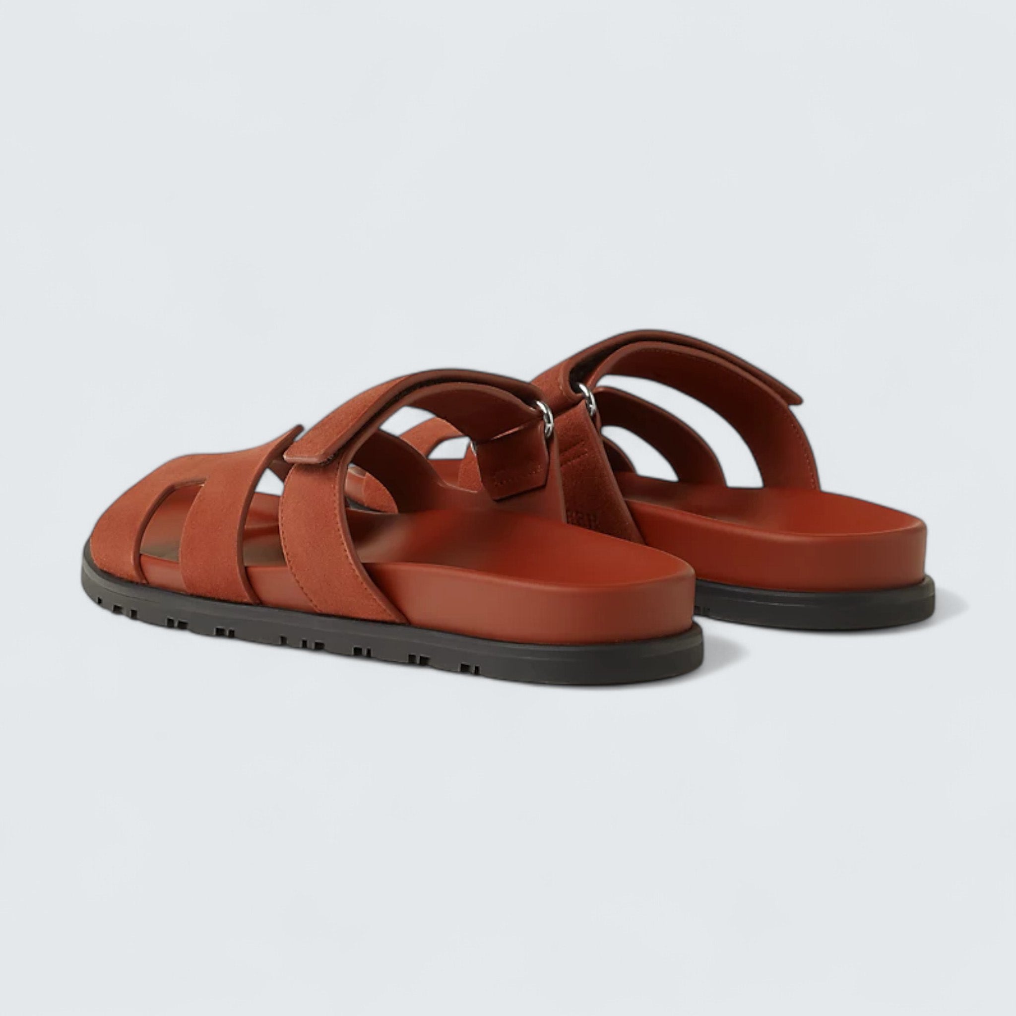 Chypre Sandals 'Marron Muscavado'