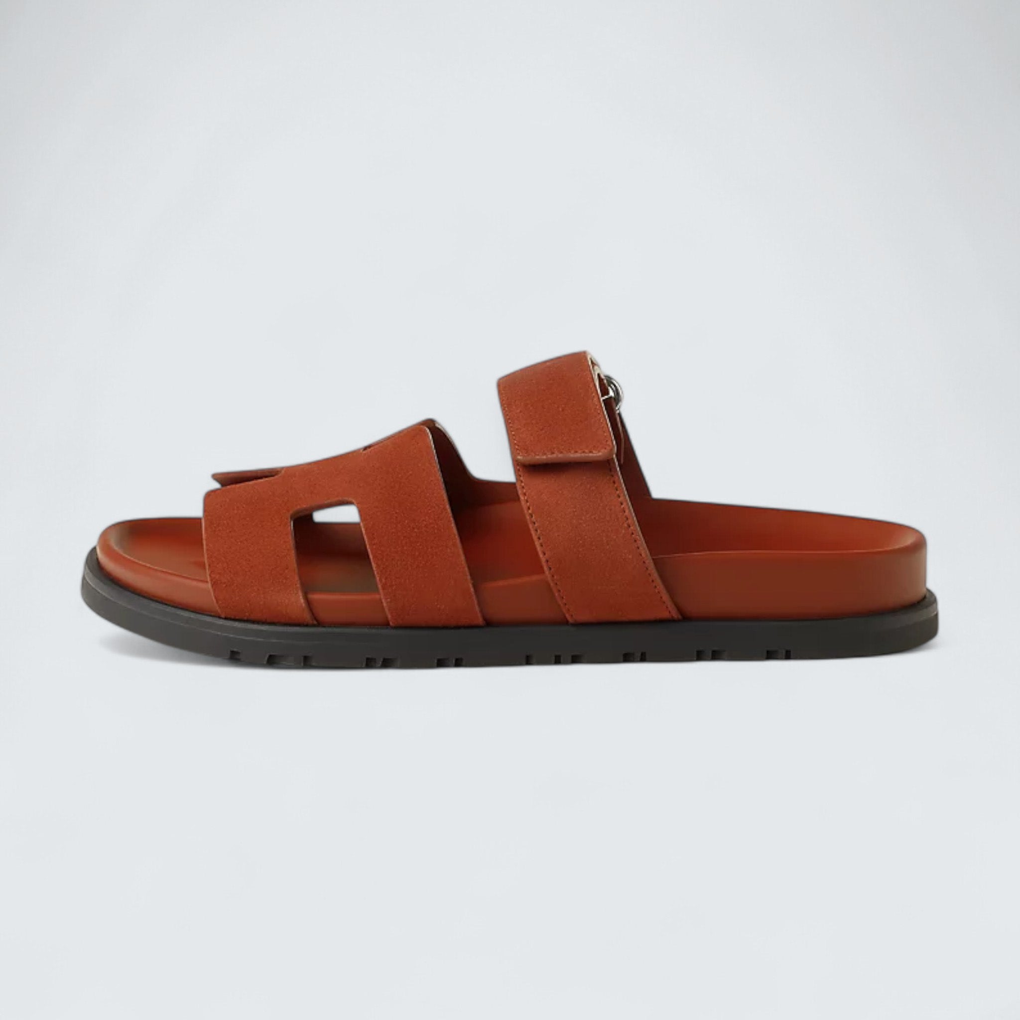 Chypre Sandals 'Marron Muscavado'