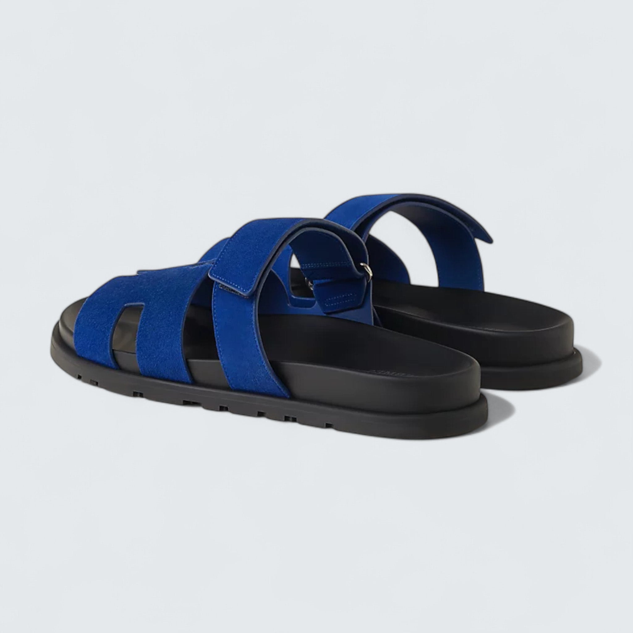 Chypre Sandals 'Bleu Smalt'