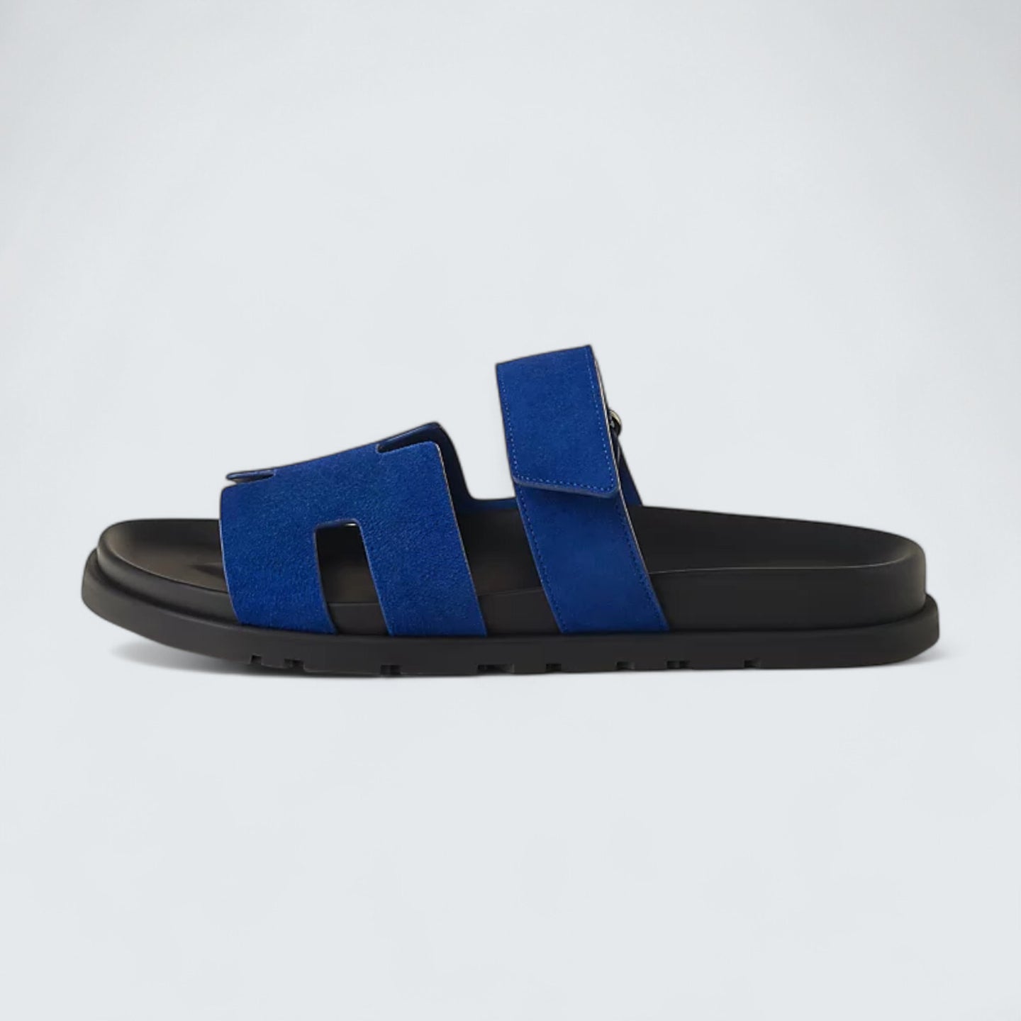 Chypre Sandals 'Bleu Smalt'
