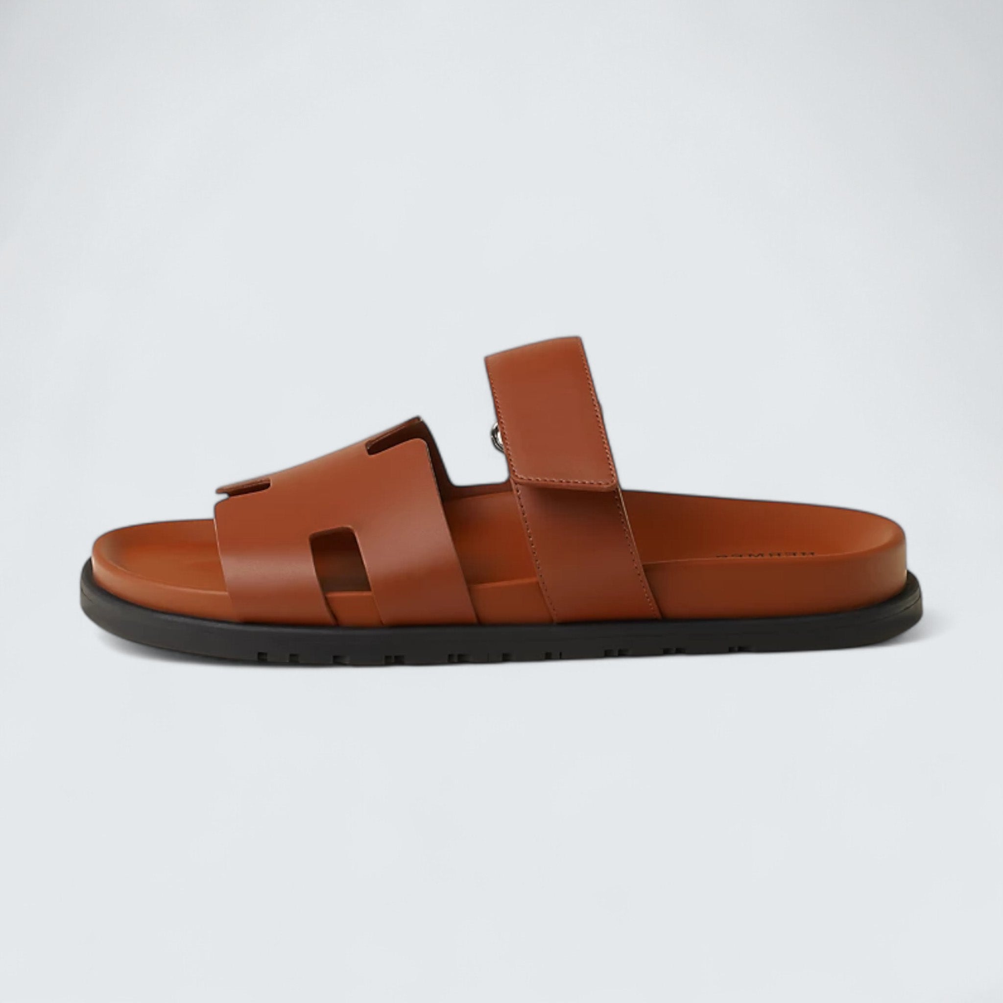 Chypre Sandals 'Marron Doré'