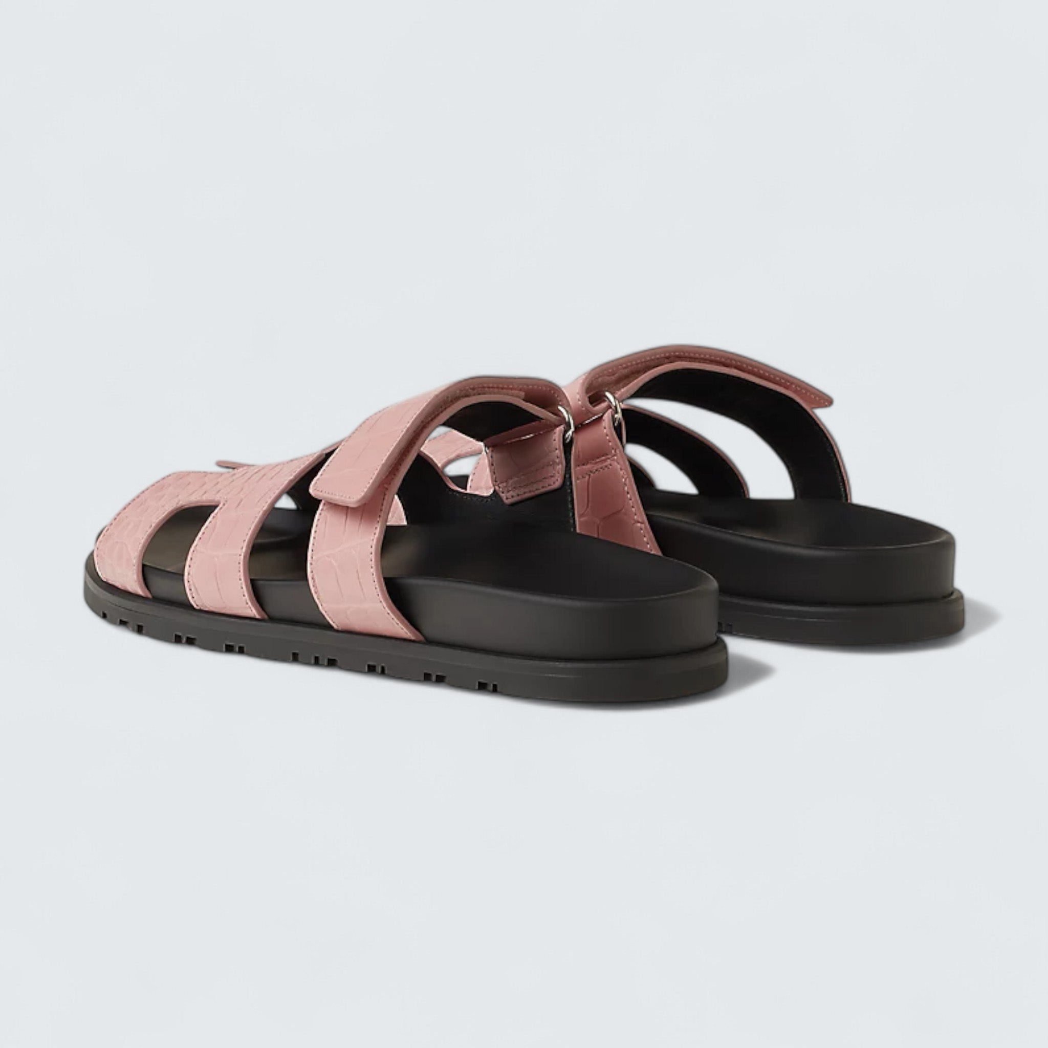 Chypre Sandals 'Rose Aquarelle'