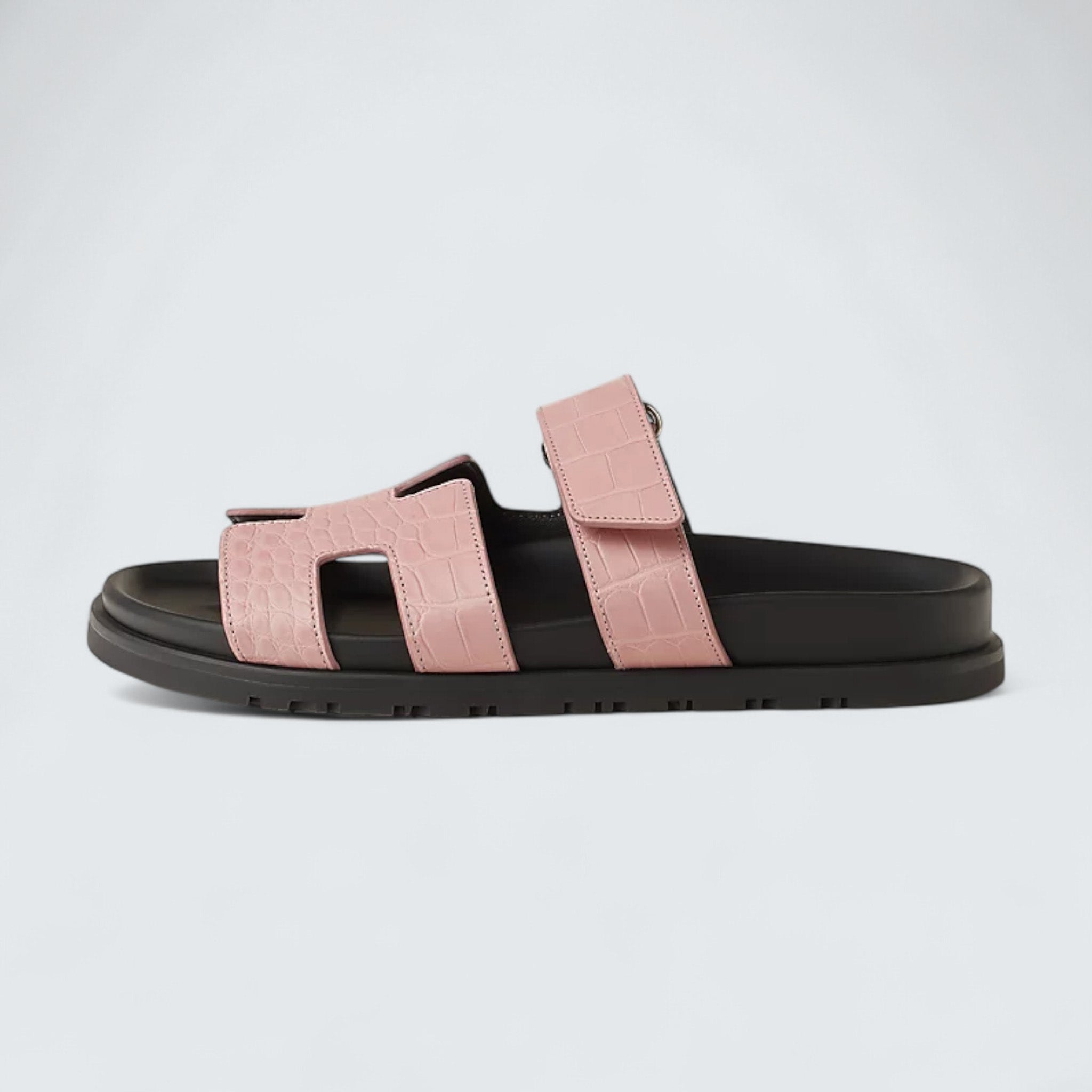 Chypre Sandals 'Rose Aquarelle'