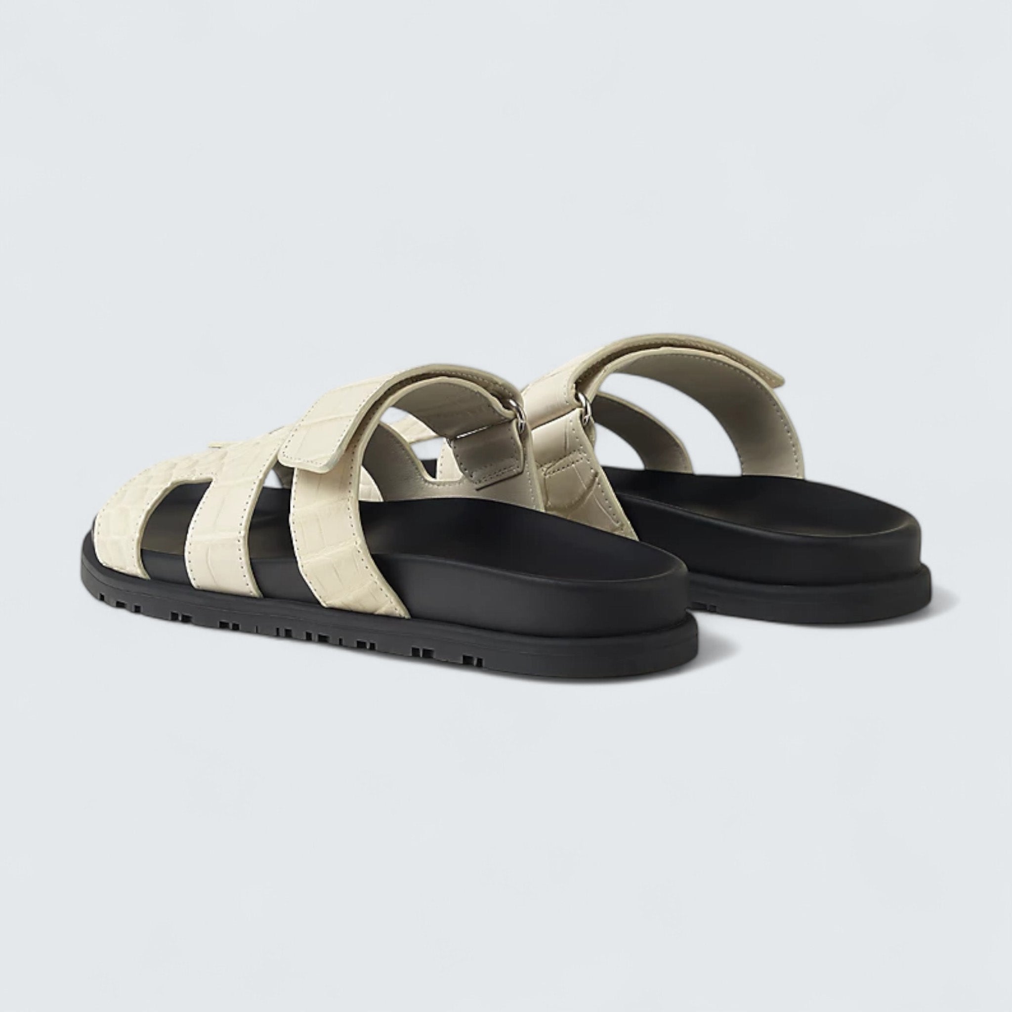 Chypre Sandals 'Beige Glaise'