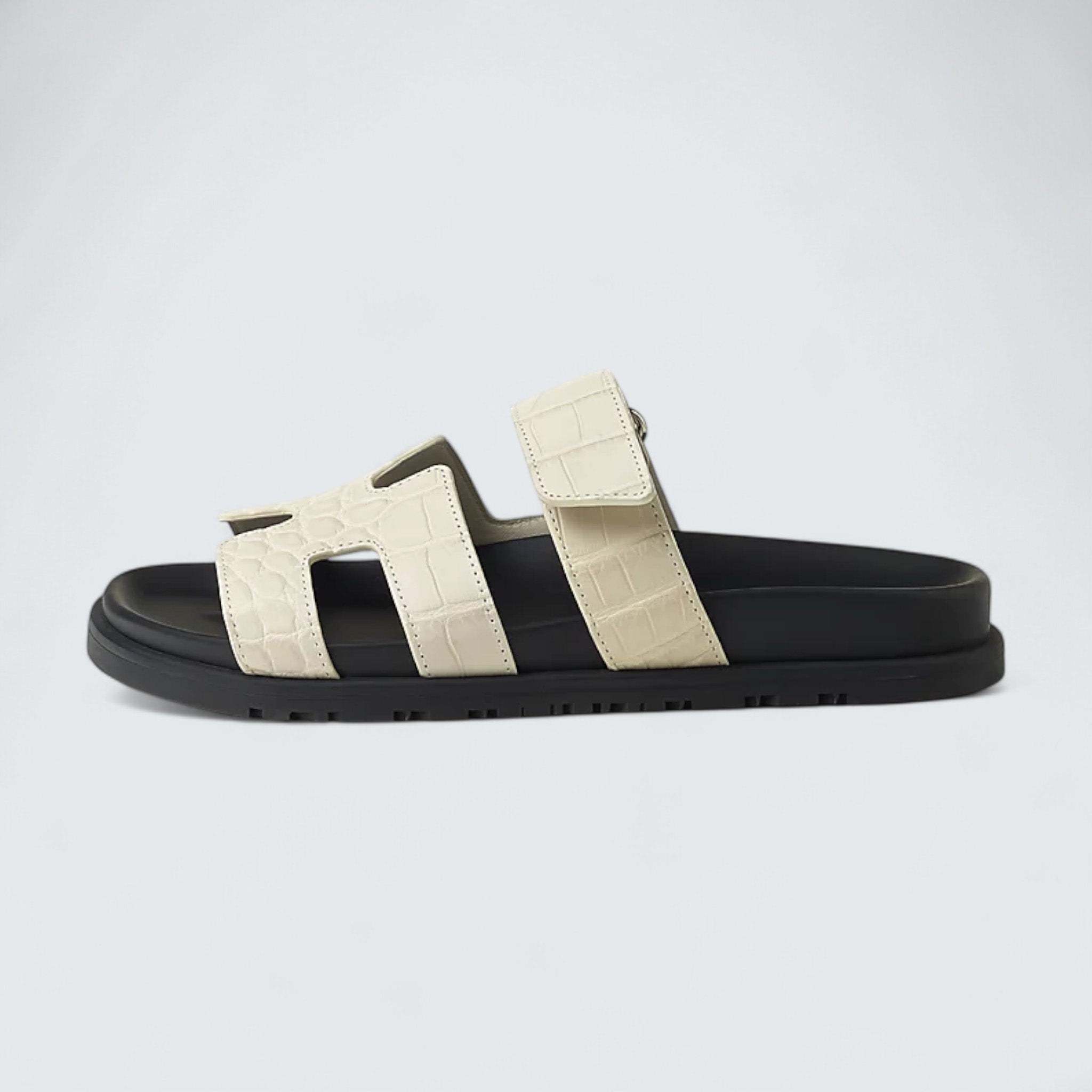 Chypre Sandals 'Beige Glaise'