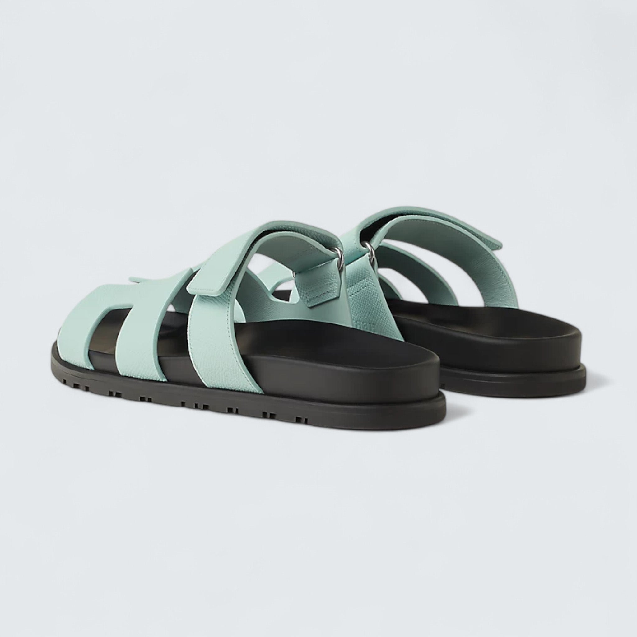 Chypre Sandals 'Bleu Cristaux'