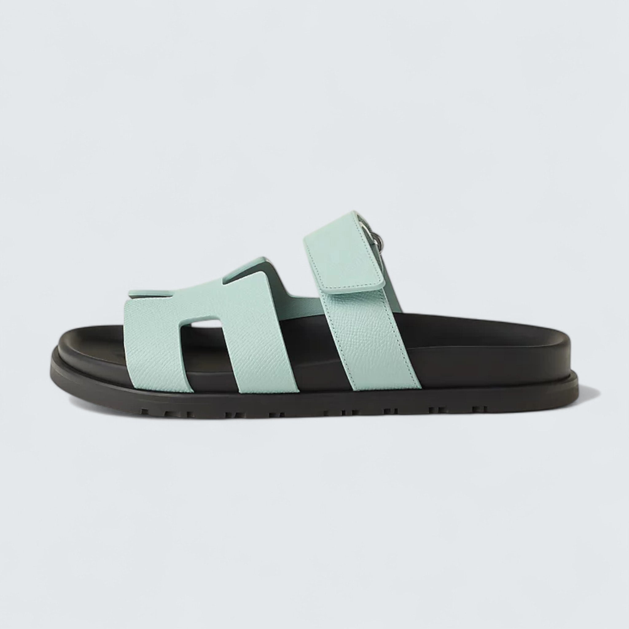Chypre Sandals 'Bleu Cristaux'