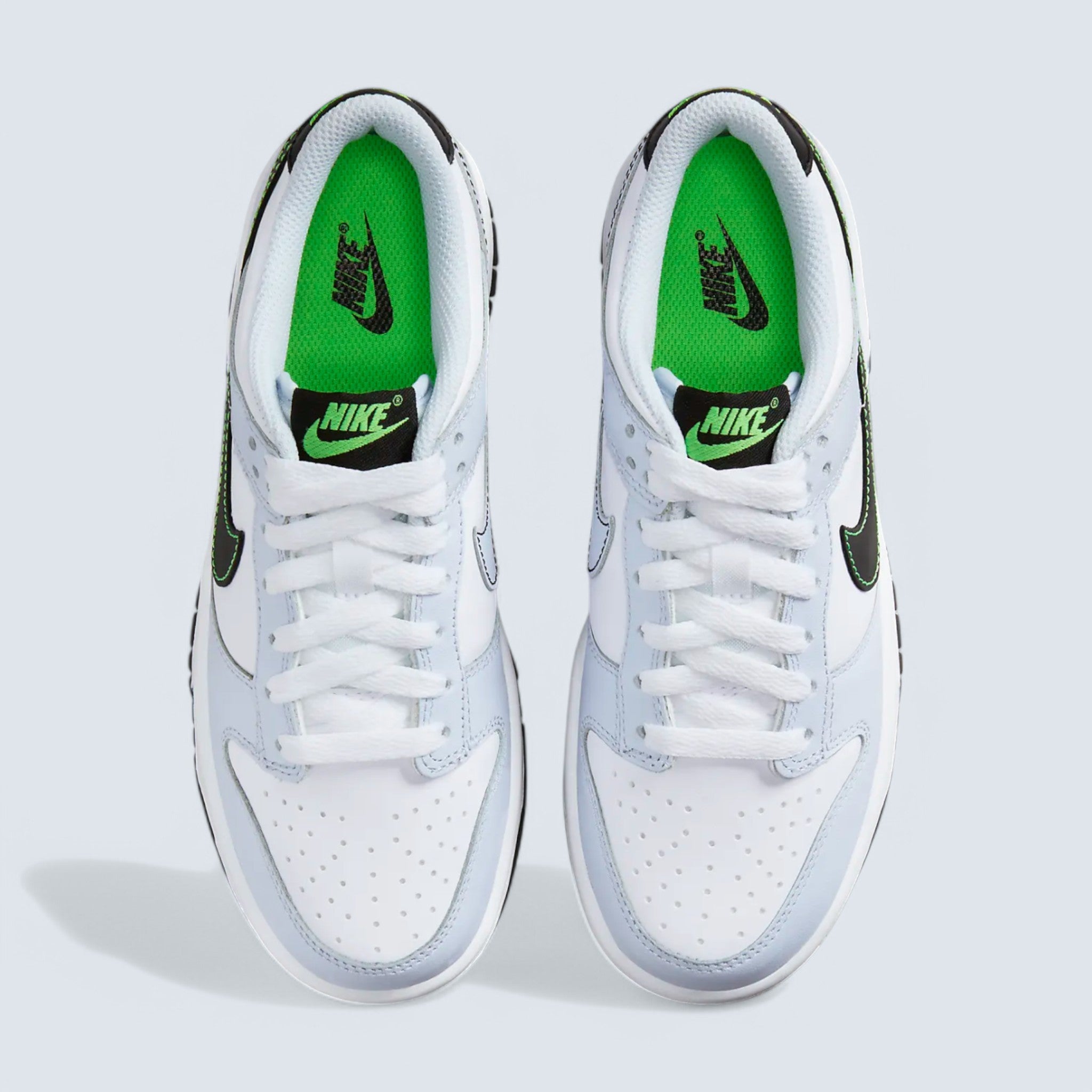Nike Dunk Low GS 'Grey Green Strike'