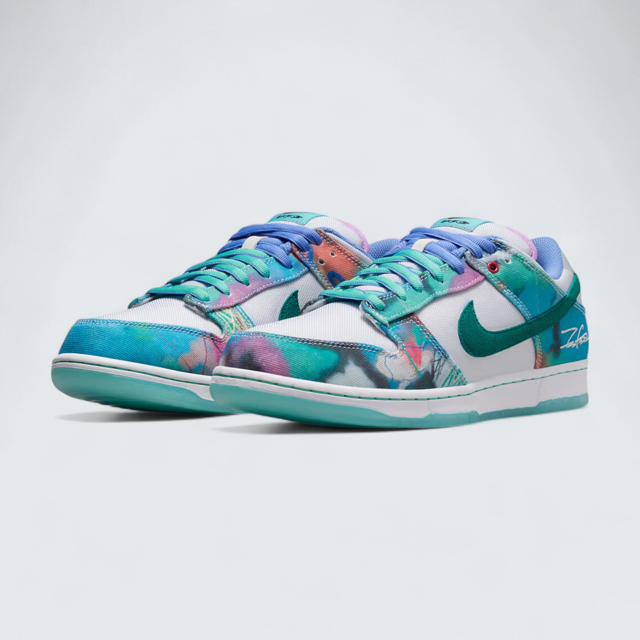 SB Dunk Low 'Futura Laboratories – Bleached Aqua'