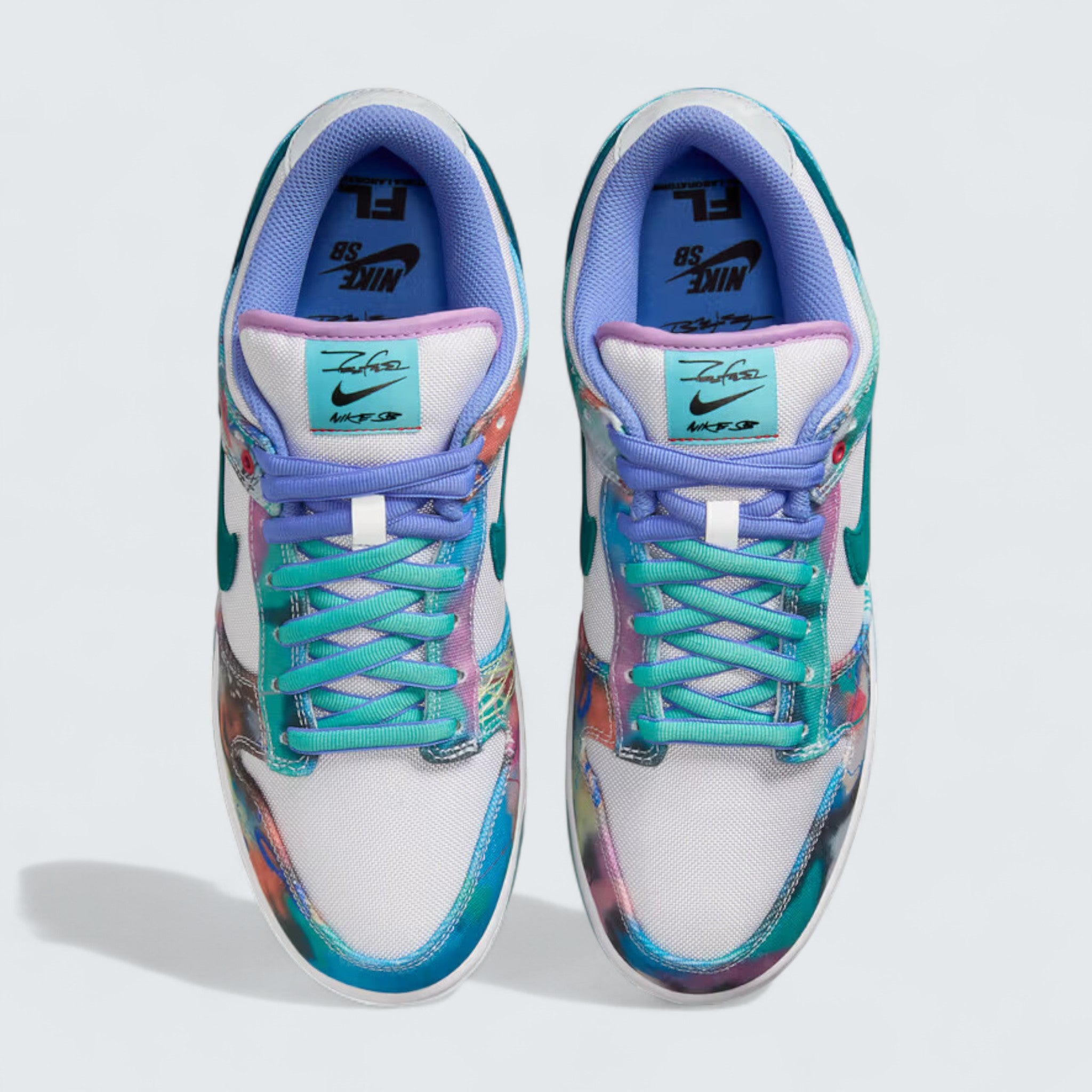 SB Dunk Low 'Futura Laboratories – Bleached Aqua'