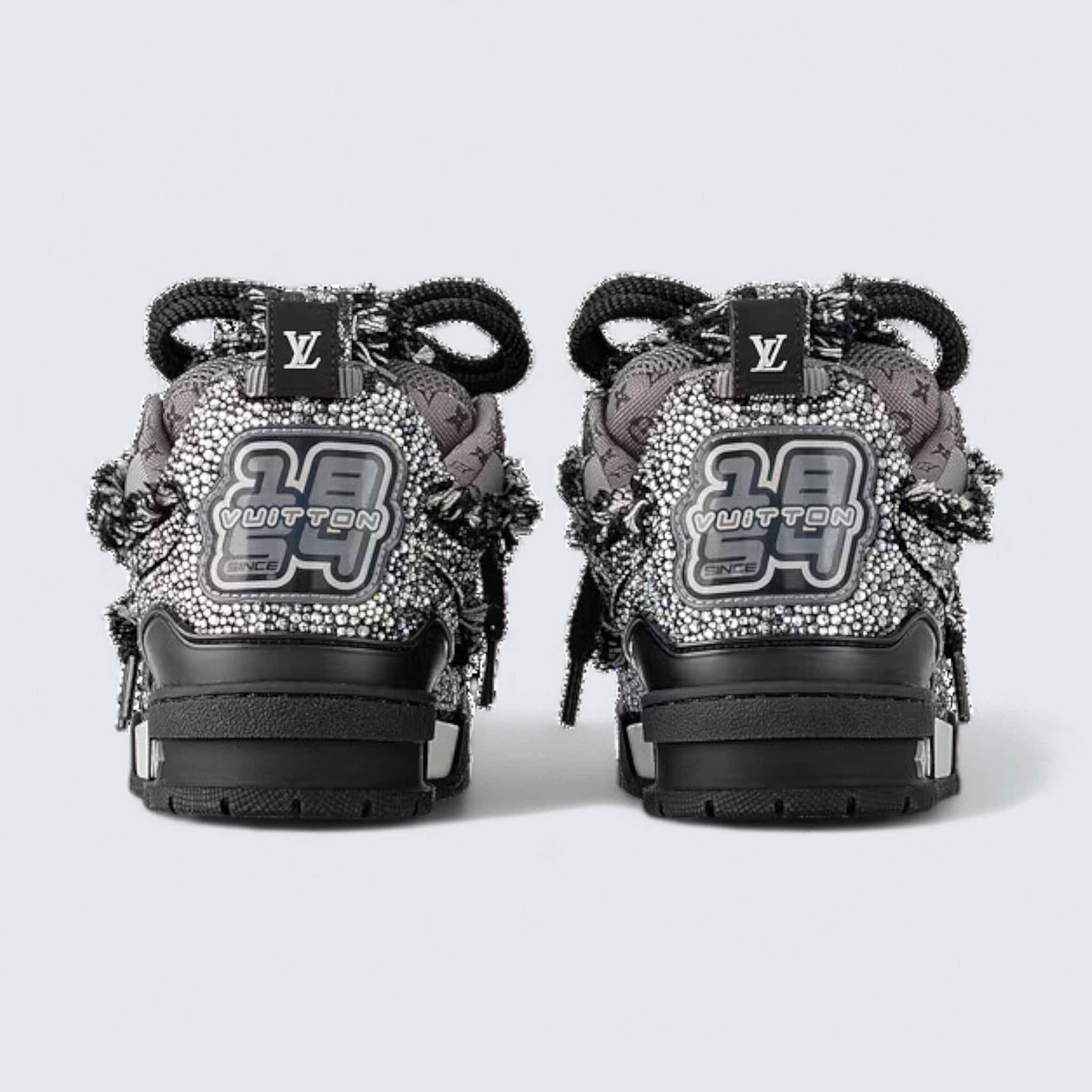 LV Skate Sneaker ‘Black Sparkle’