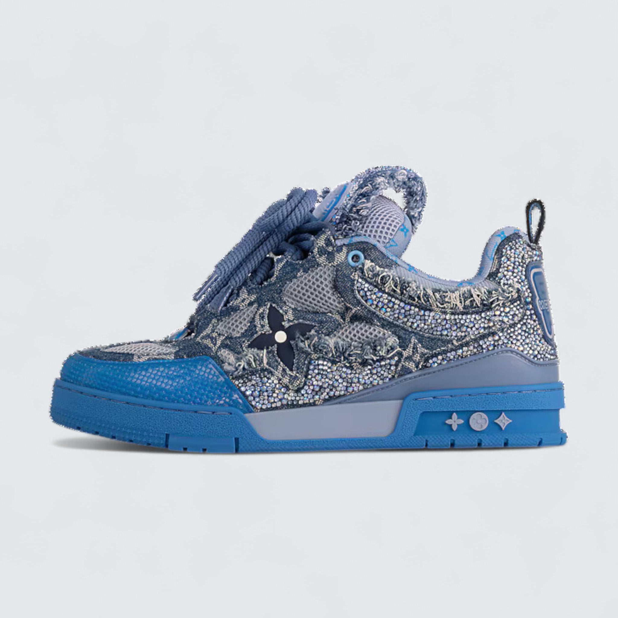 LV Skate Sneaker ‘Blue Sparkle’