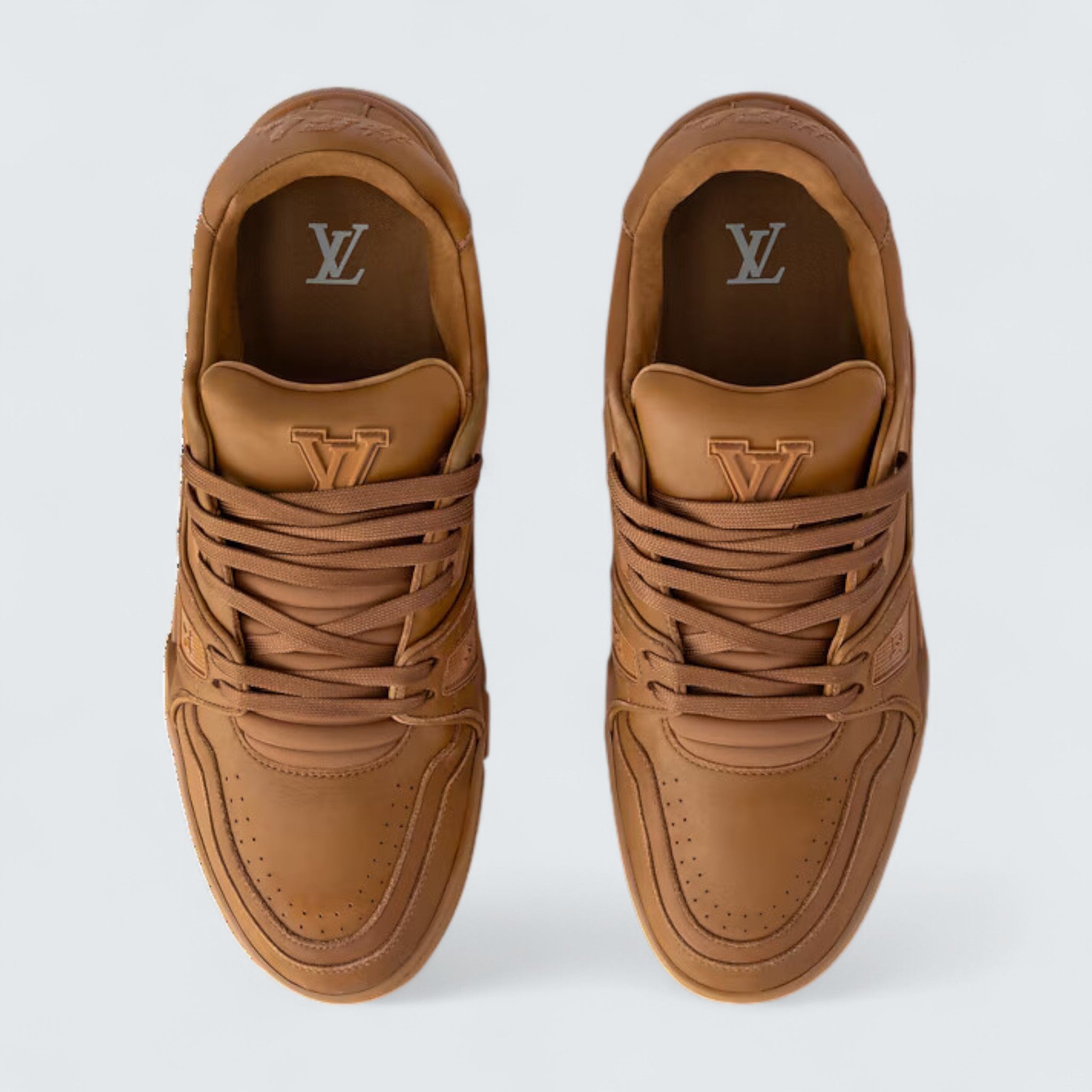 LV Trainer Distressed Sneaker 'Cognac'