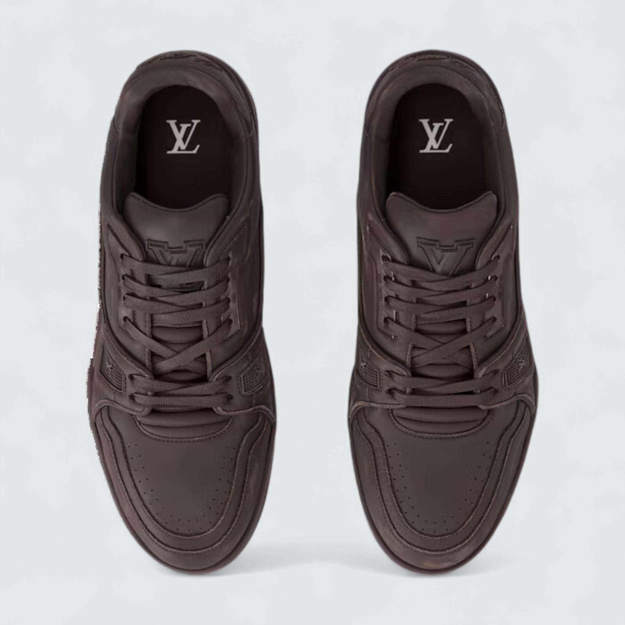 LV Trainer Distressed Sneaker 'Marron'