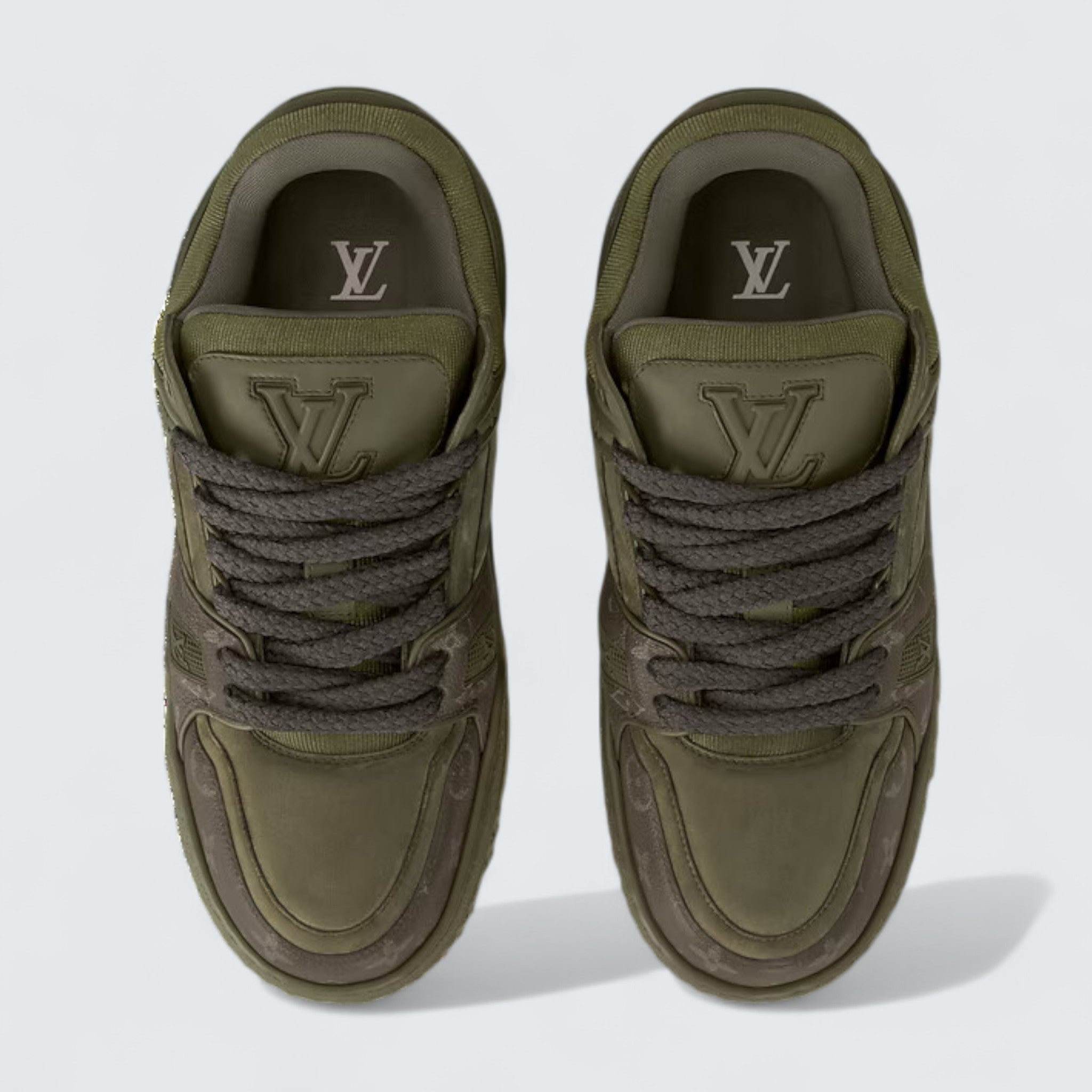 LV Trainer Maxi Sneaker 'Khaki Monogram'