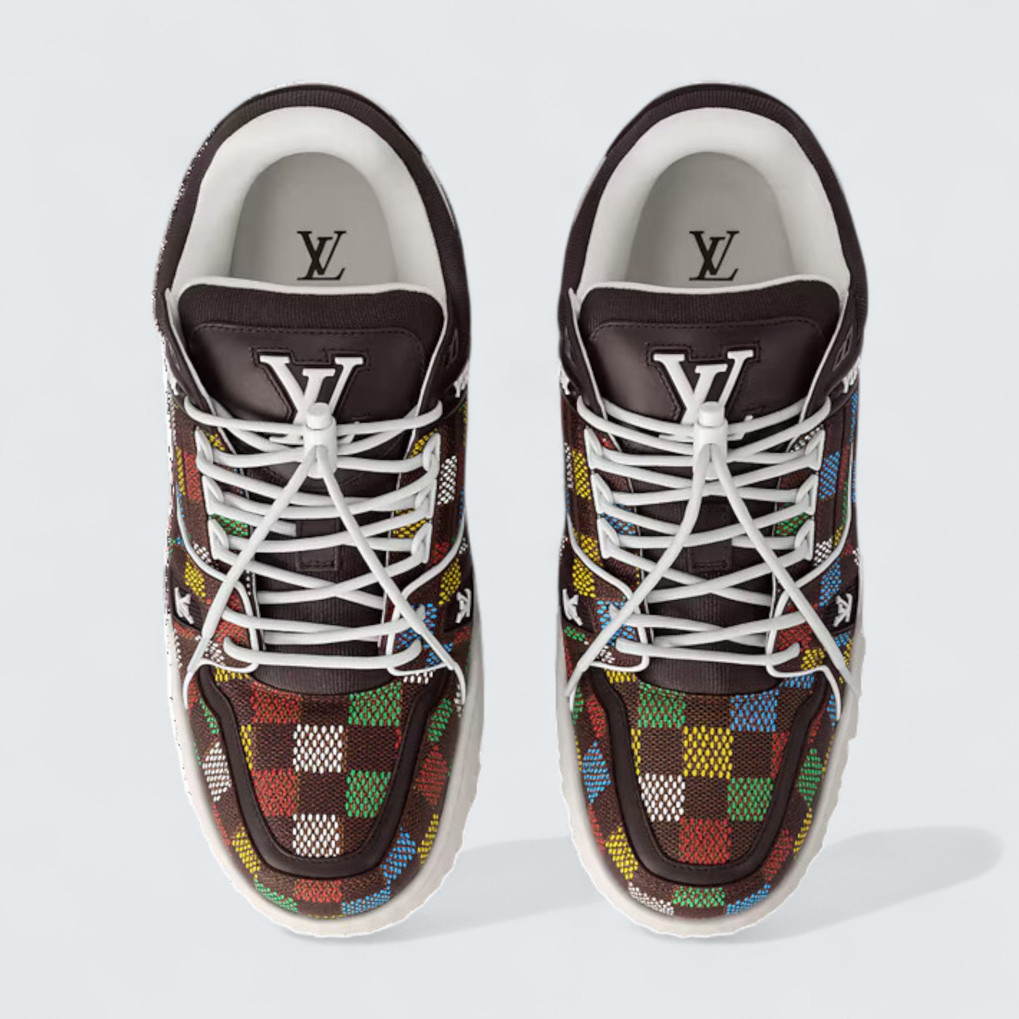 LV Trainer Maxi Sneaker 'Multicolor Damier'