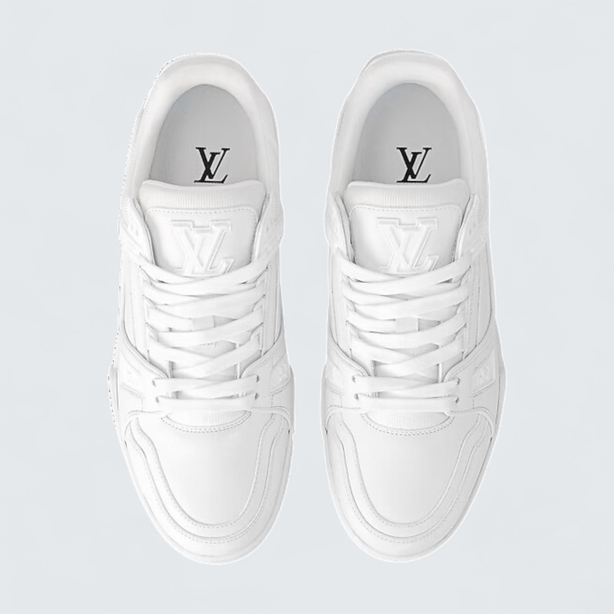 LV Trainer Distressed Sneaker 'White'