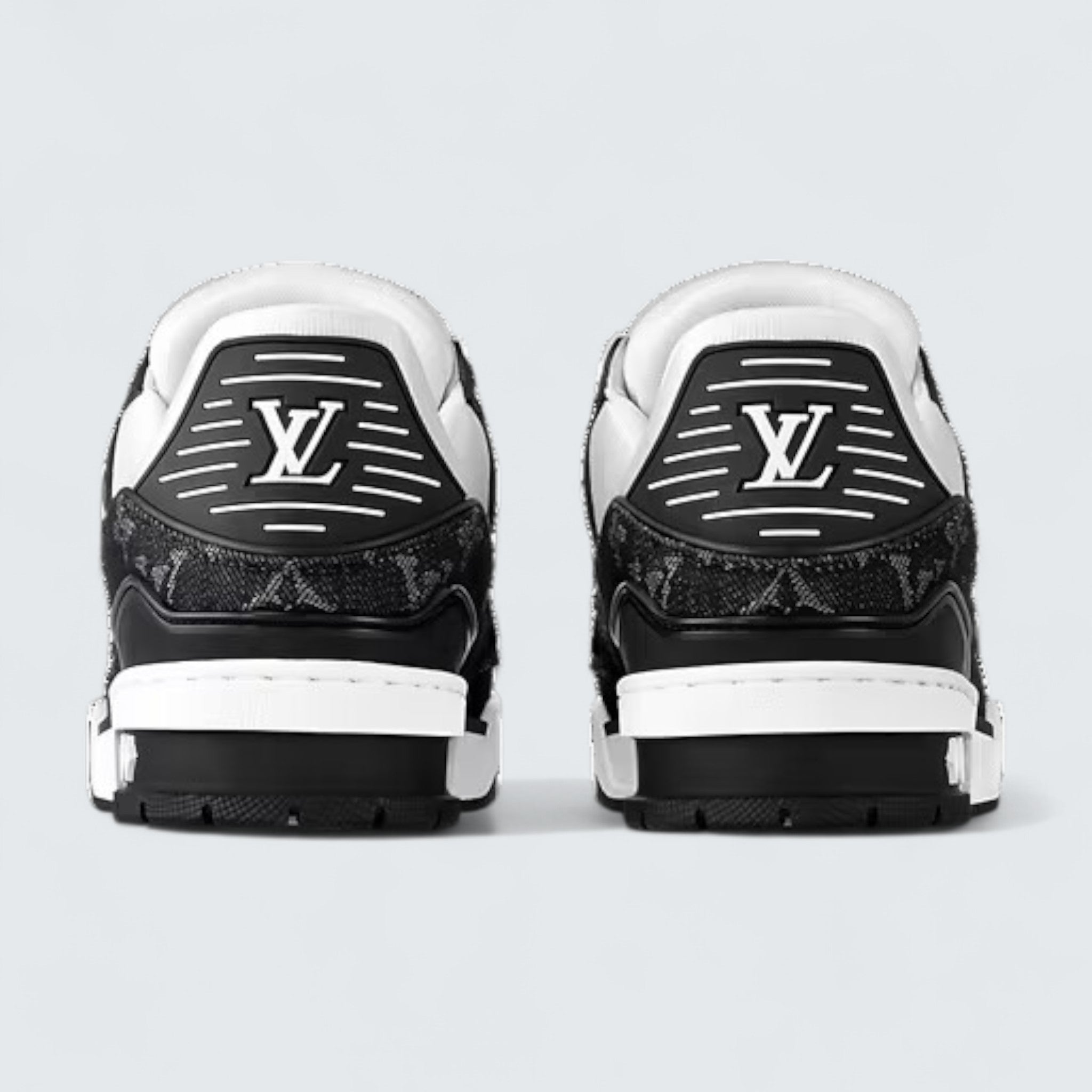 LV Trainer Sneaker 'Black Monogram Denim'