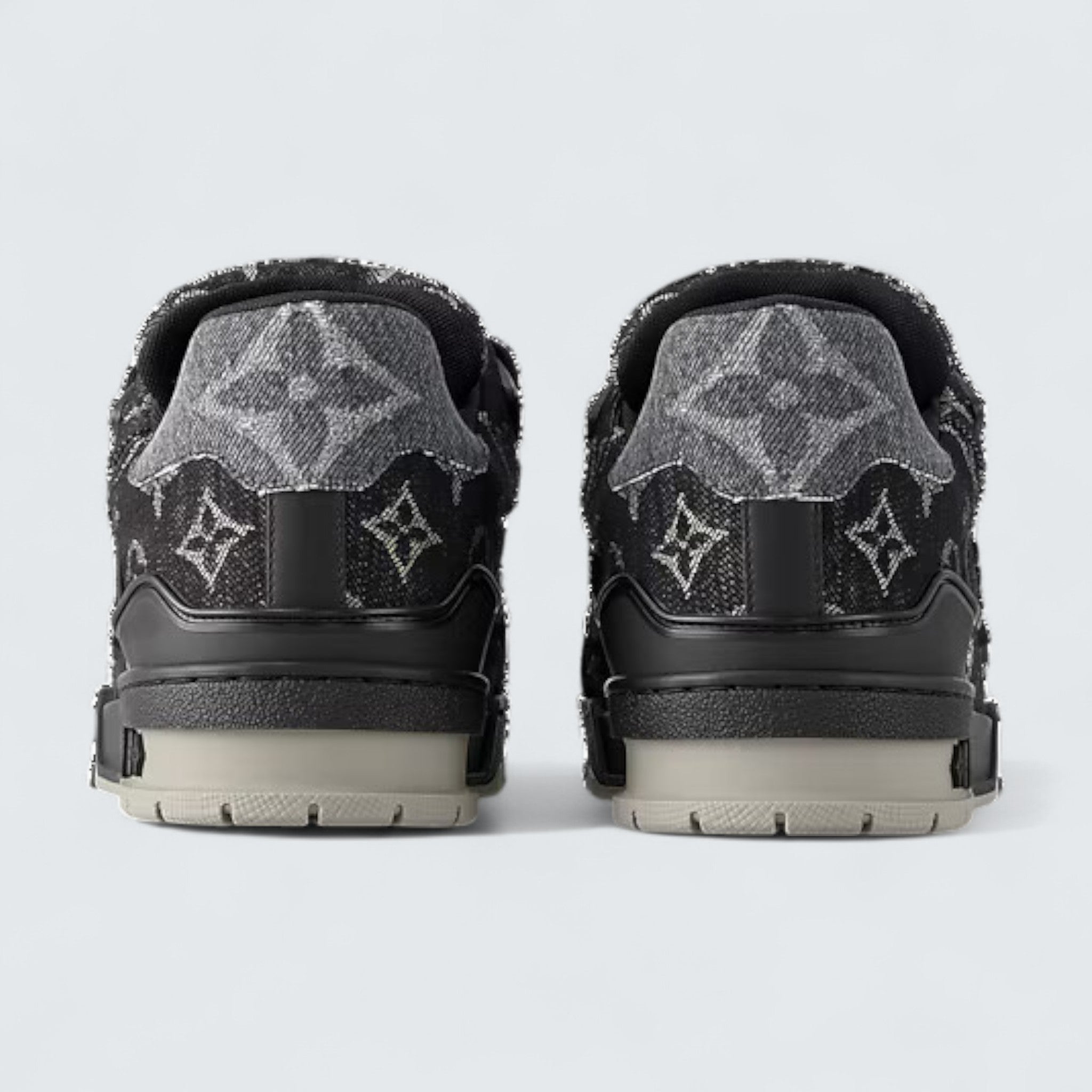 LV Trainer Sneaker 'Black Monogram Denim'
