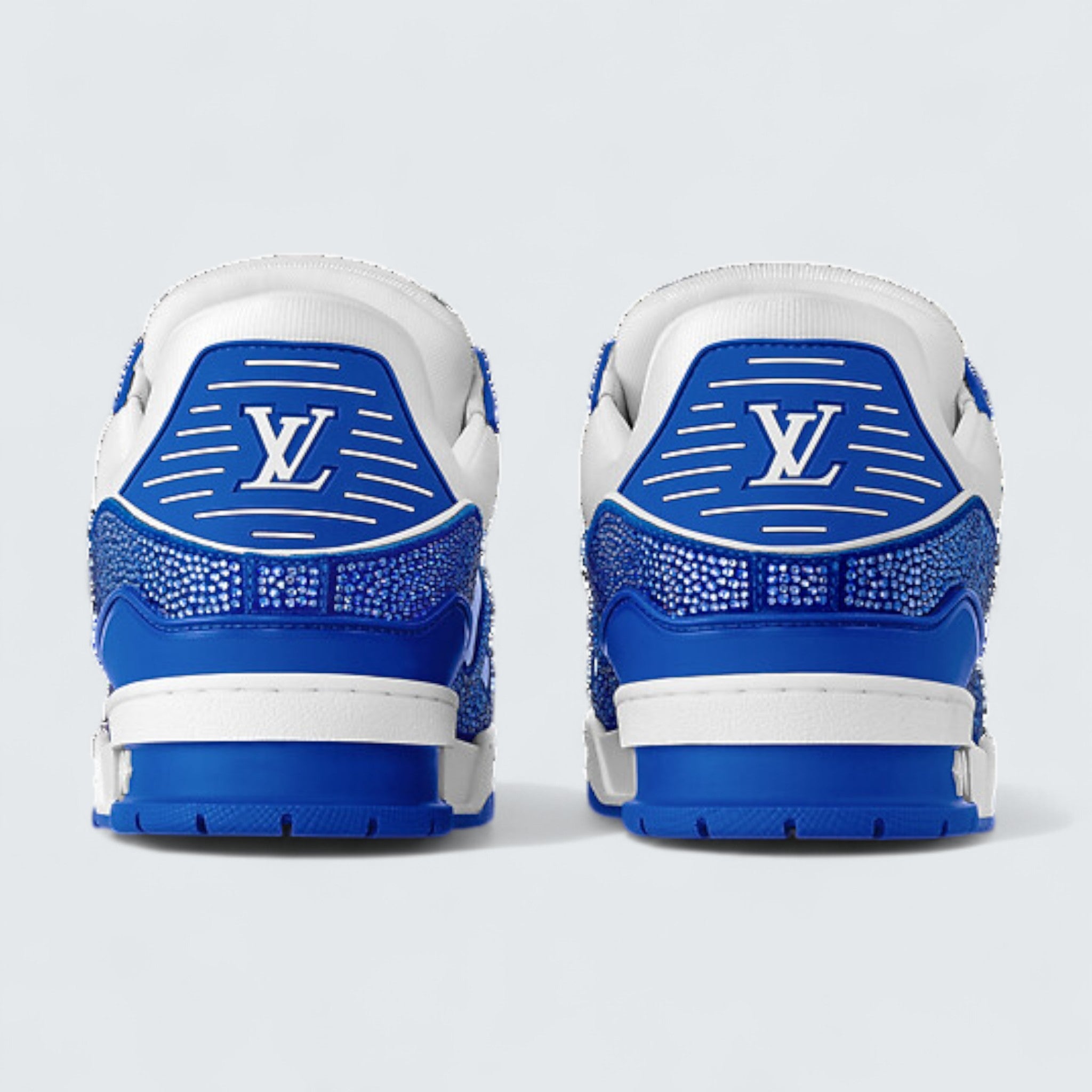 LV Trainer Sneaker 'White Blue'