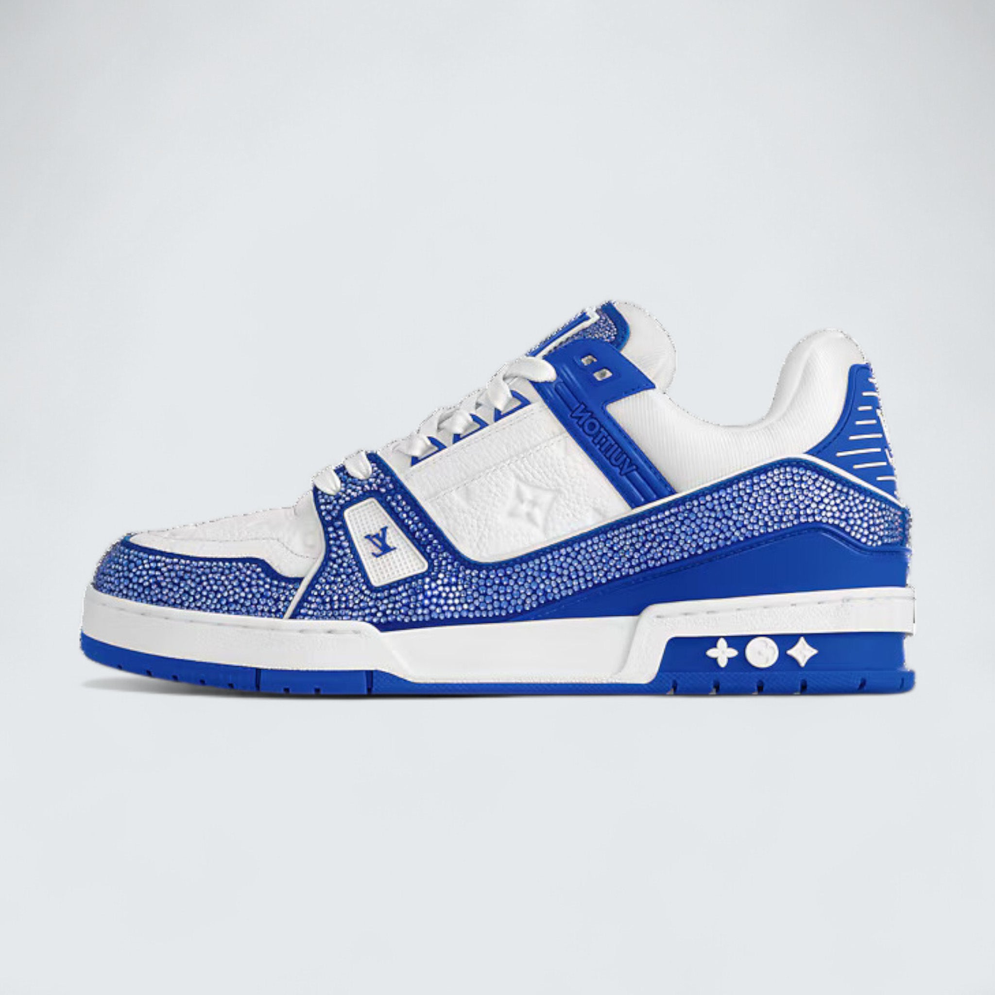 LV Trainer Sneaker 'White Blue'