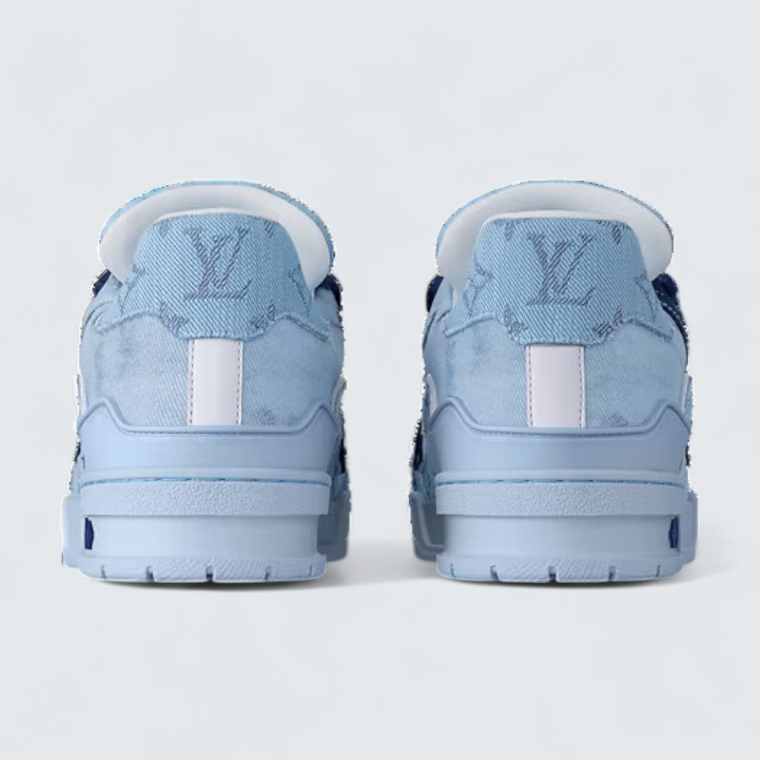 LV Trainer Sneaker 'Blue Monogram Denim'
