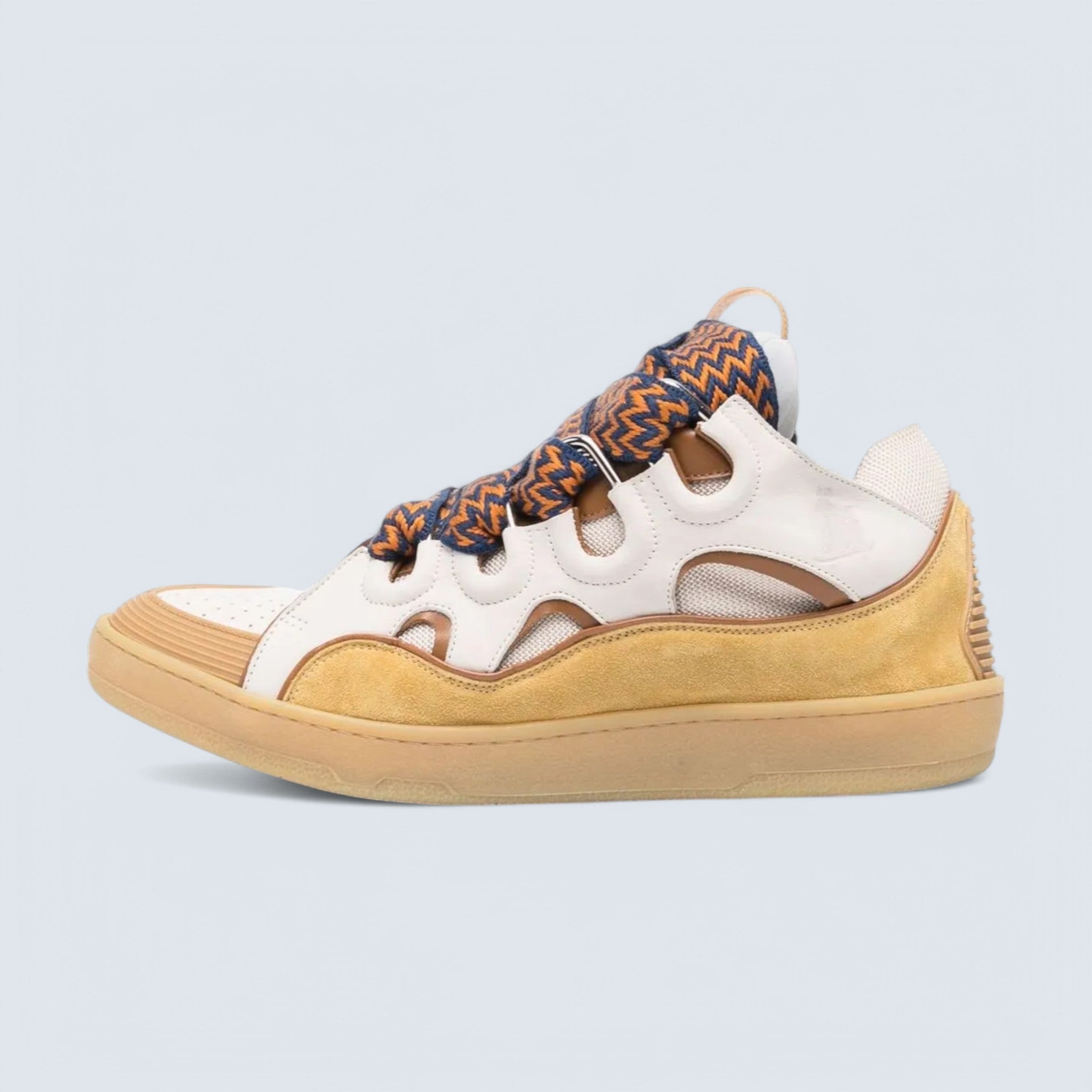 Curb Sneakers 'Beige Organic Leather'