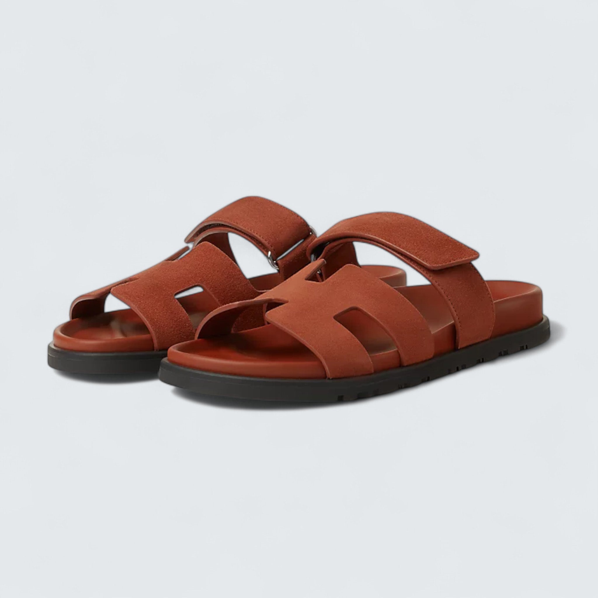 Chypre Sandals 'Marron Muscavado'