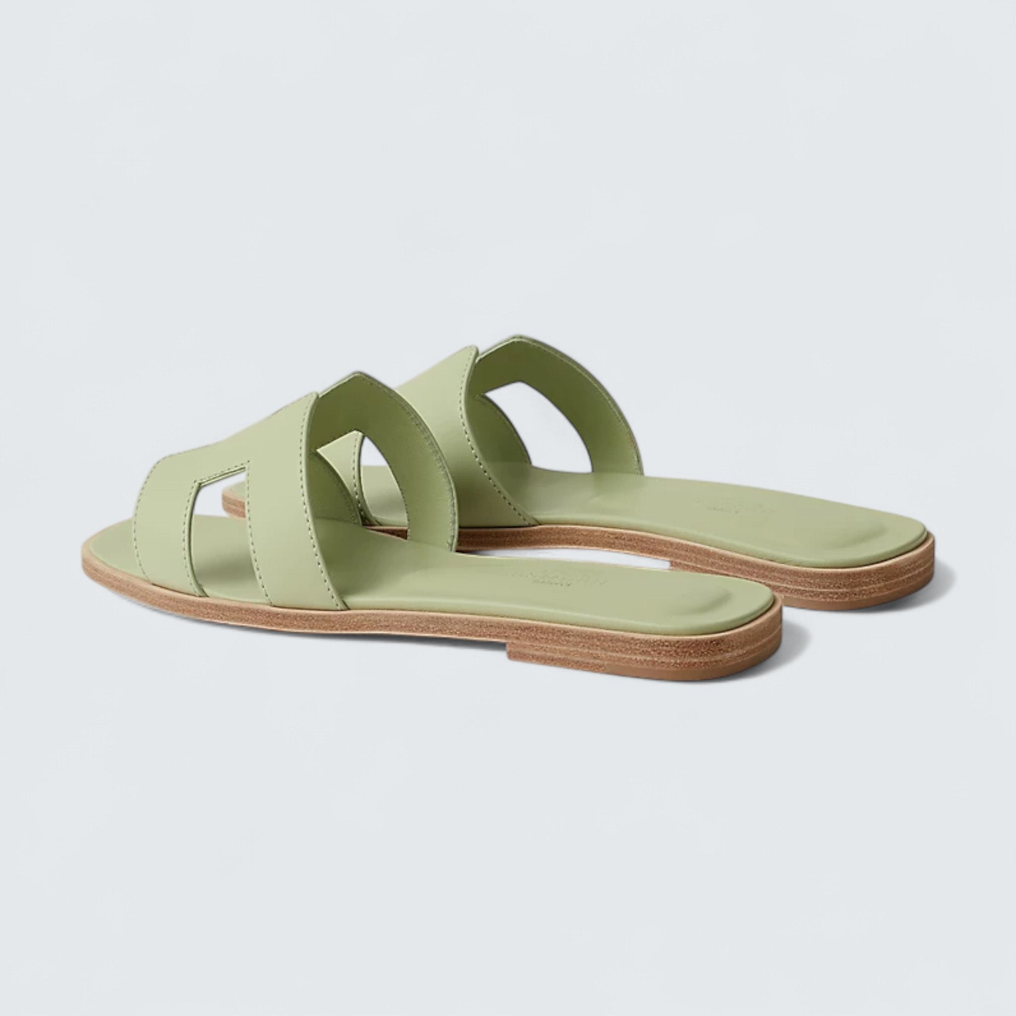 Oran Sandals 'Vert de Mer'
