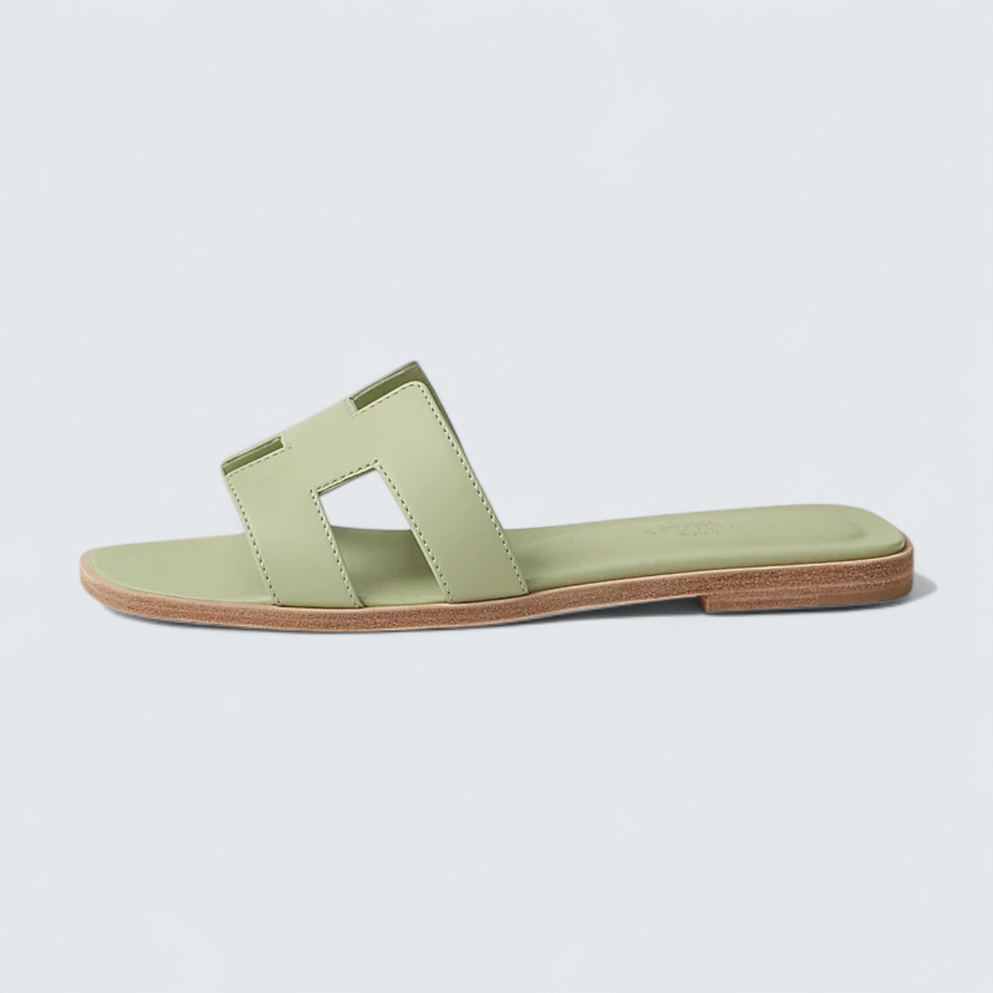 Oran Sandals 'Vert de Mer'