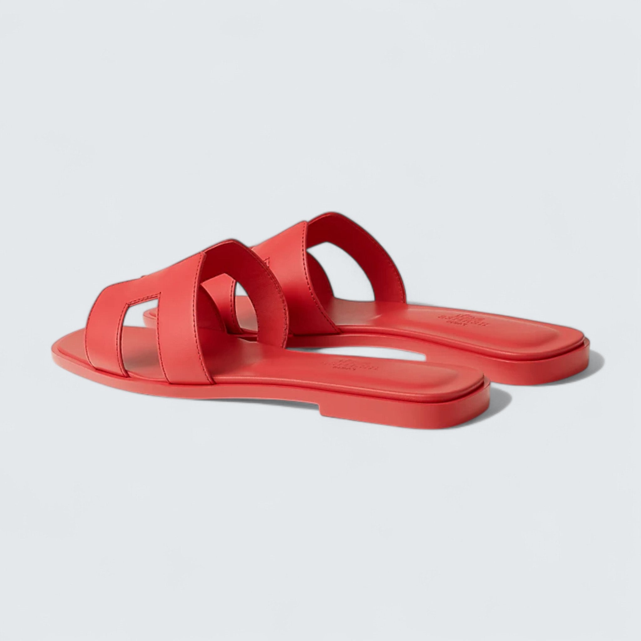Oran Sandals 'Rose Vermillon'