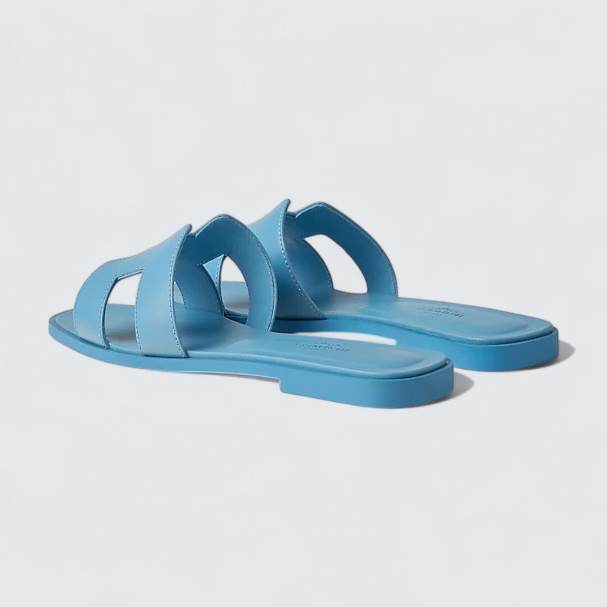 Oran Sandals 'Bleu Cameo'