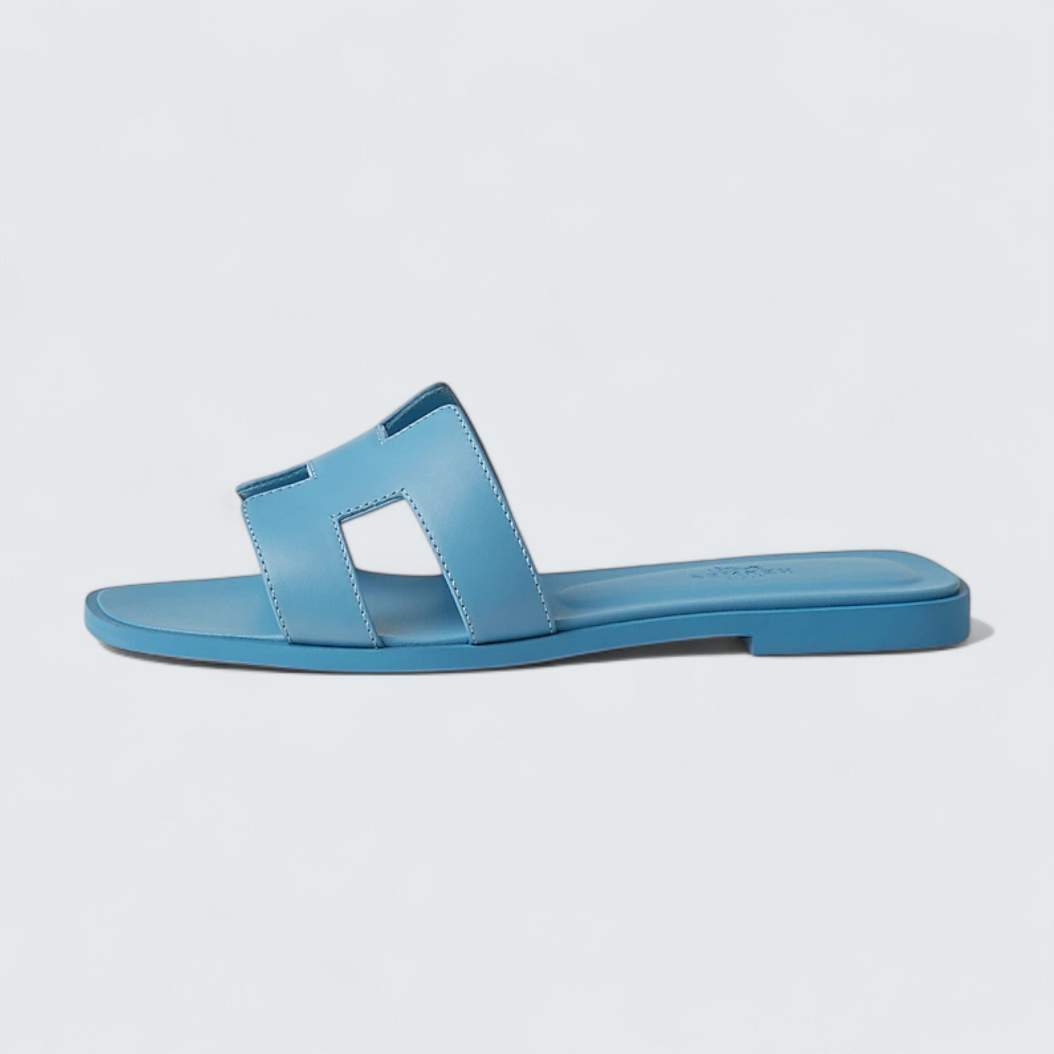 Oran Sandals 'Bleu Cameo'