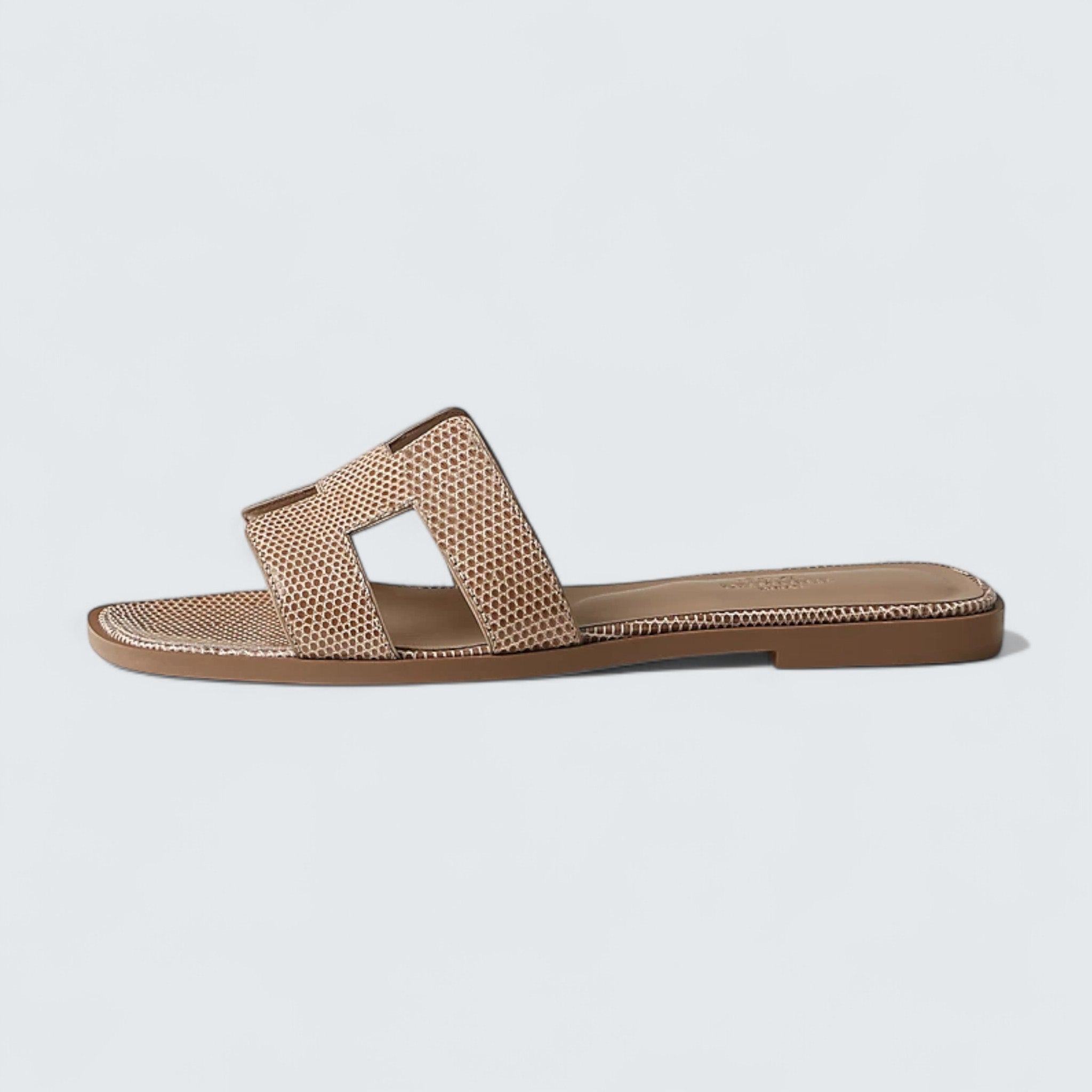 Oran Sandals 'Beige Argile'