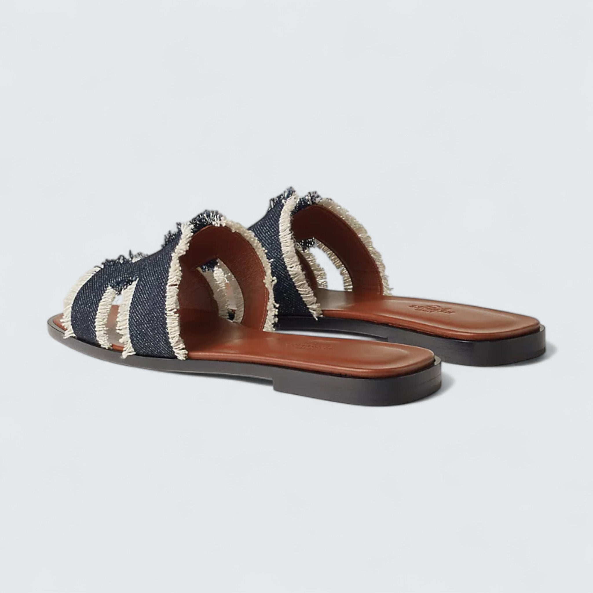 Oran Sandals 'Bleu Brut'