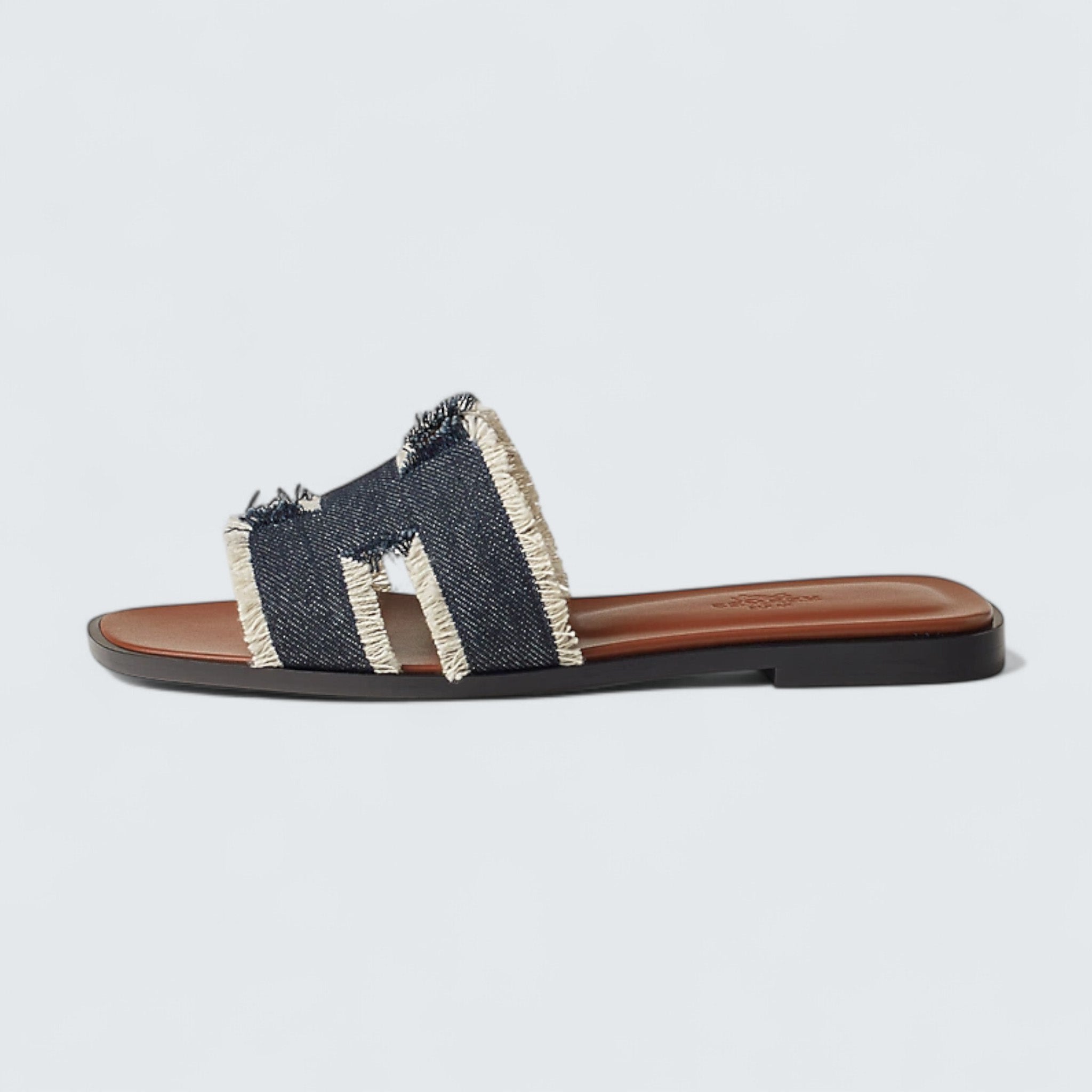 Oran Sandals 'Bleu Brut'
