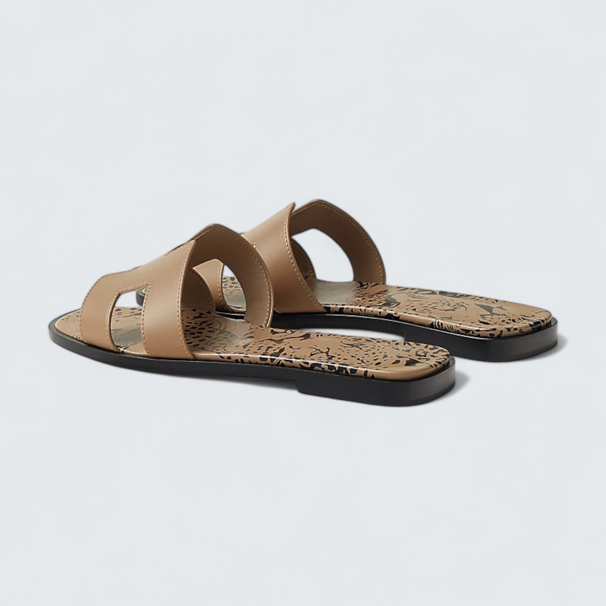 Oran Sandals 'Beige Argile'